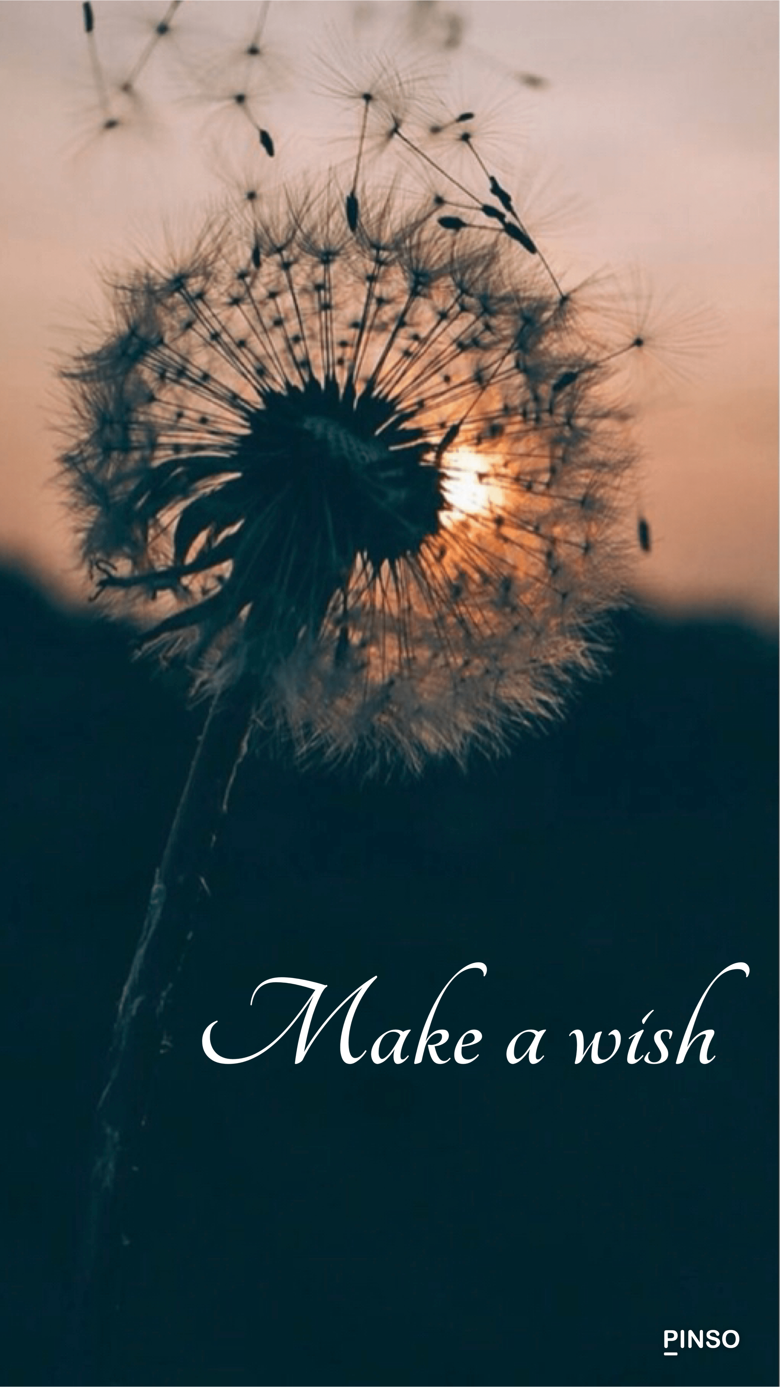 Make a wish. Wallpaper made by me on Pinso. Wallpaper