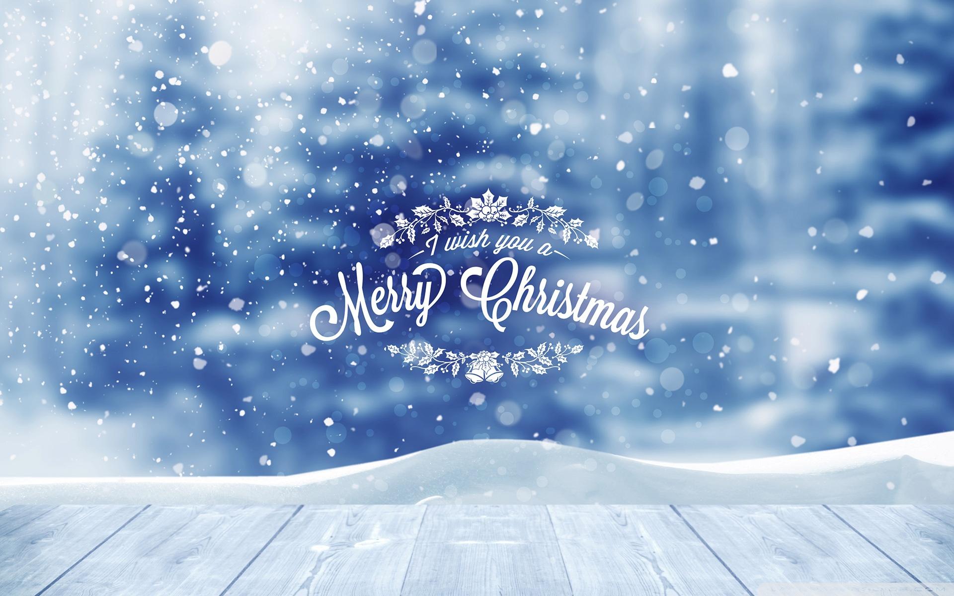 I wish you a Merry Christmas by PimpYourScreen Ultra HD