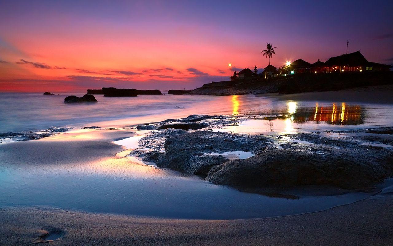 Calm Sea #Bali #Beach Sunset #Tablet #Wallpaper #seascape