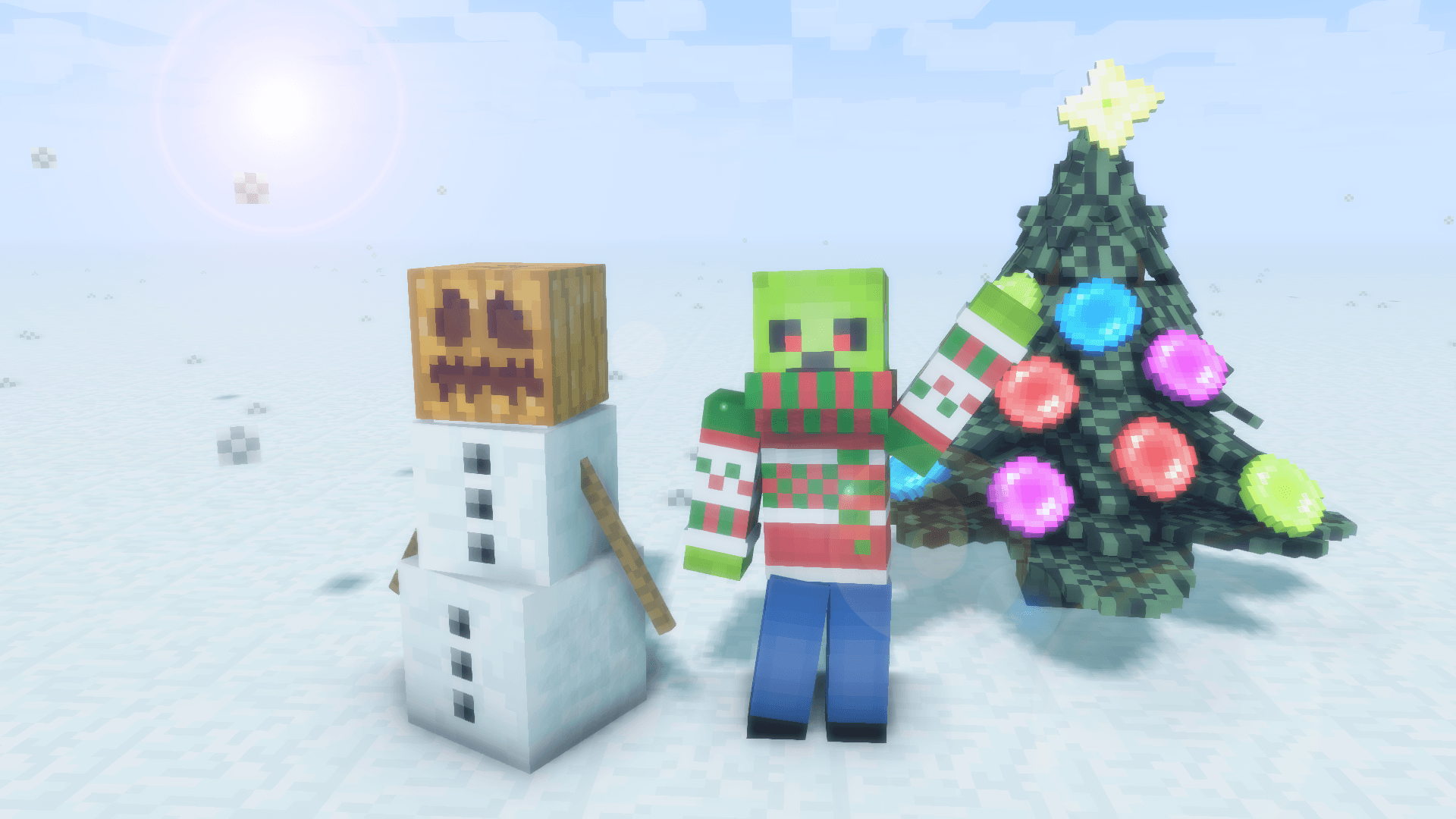 Featured image of post Minecraft Christmas Wallpaper The all villagers boundless world of minecraft began to prepare for the upcoming christmas