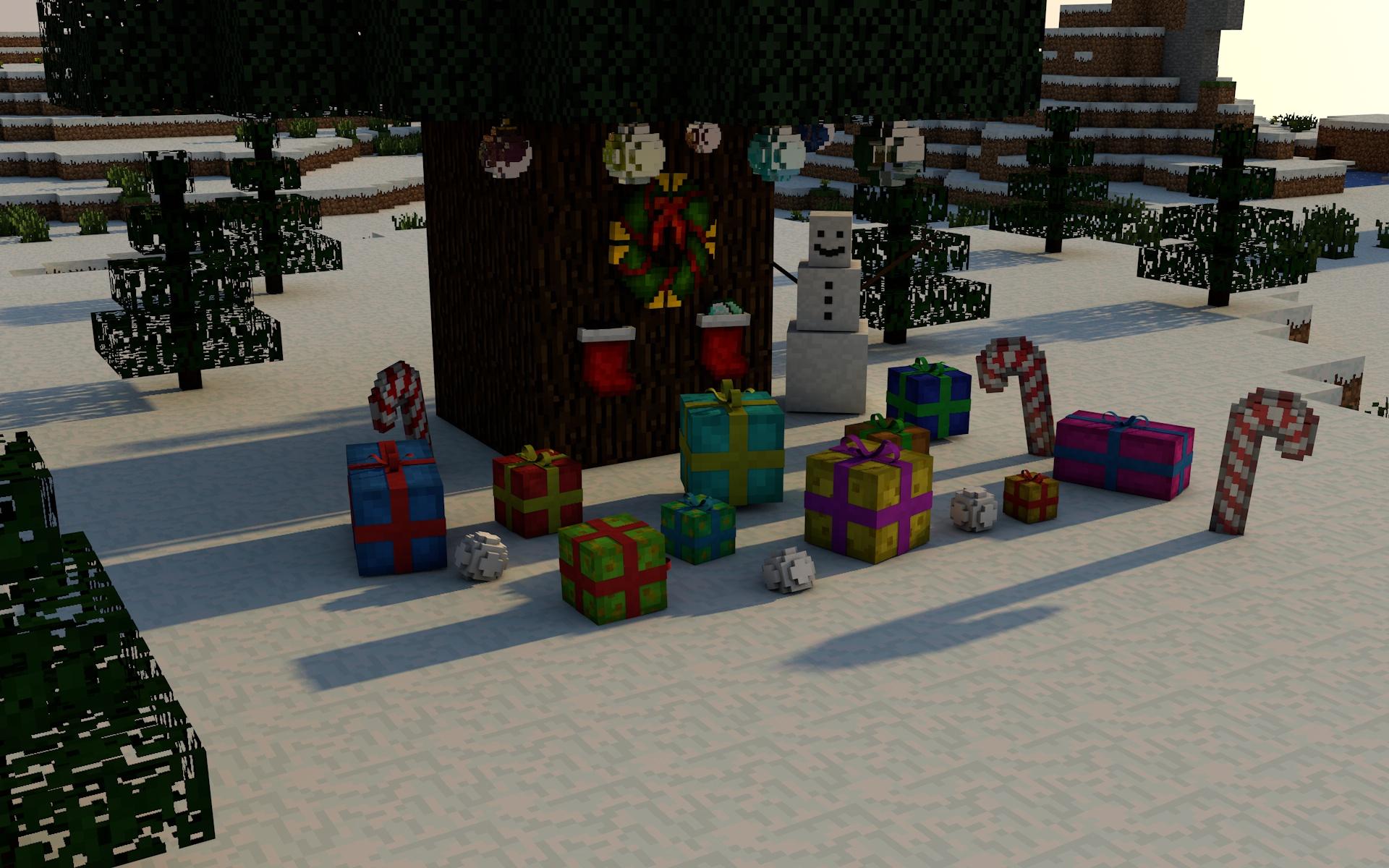 Minecraft Christmas HD Wallpaper. Background Image