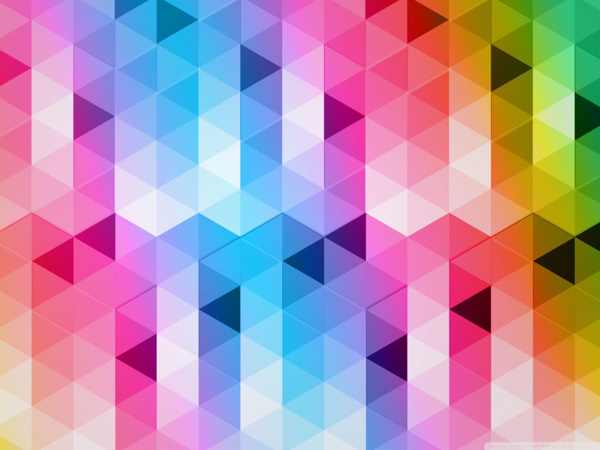Colorful Triangles Wallpapers - Wallpaper Cave