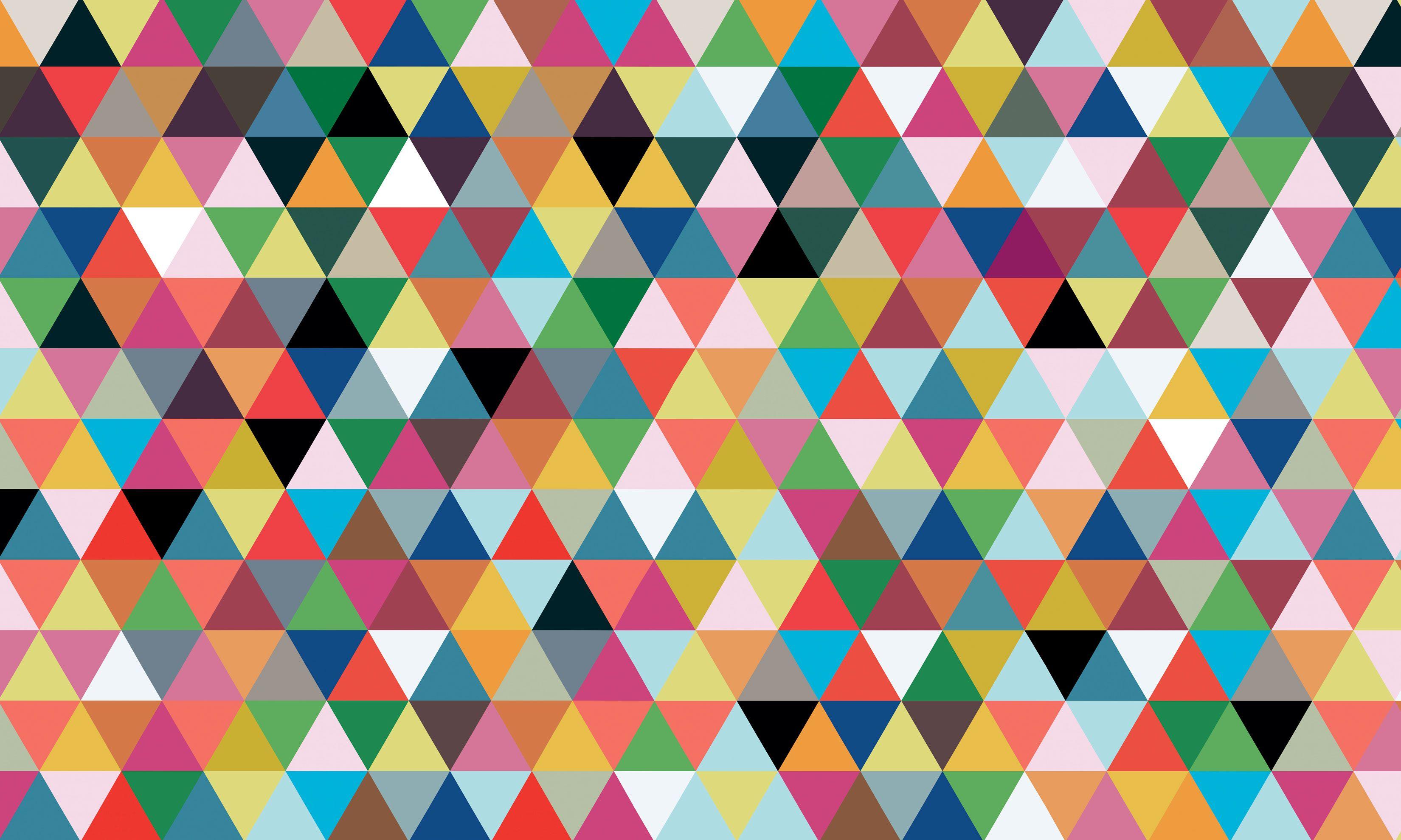 Colorful Triangles Wallpaper Free Colorful Triangles