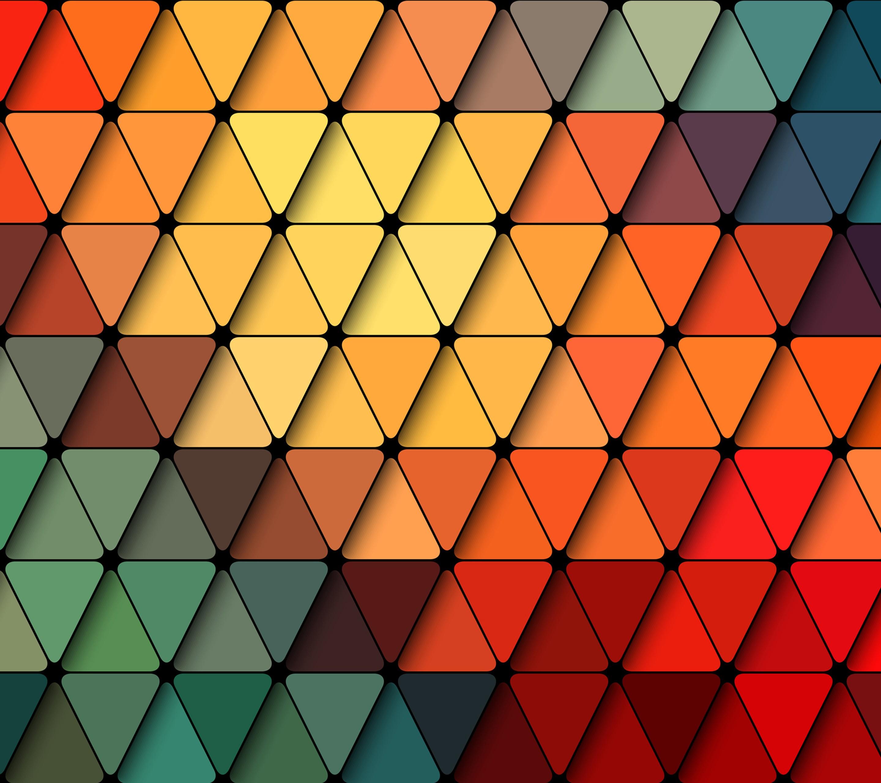 abstract, Colorful, Triangle Wallpaper HD / Desktop