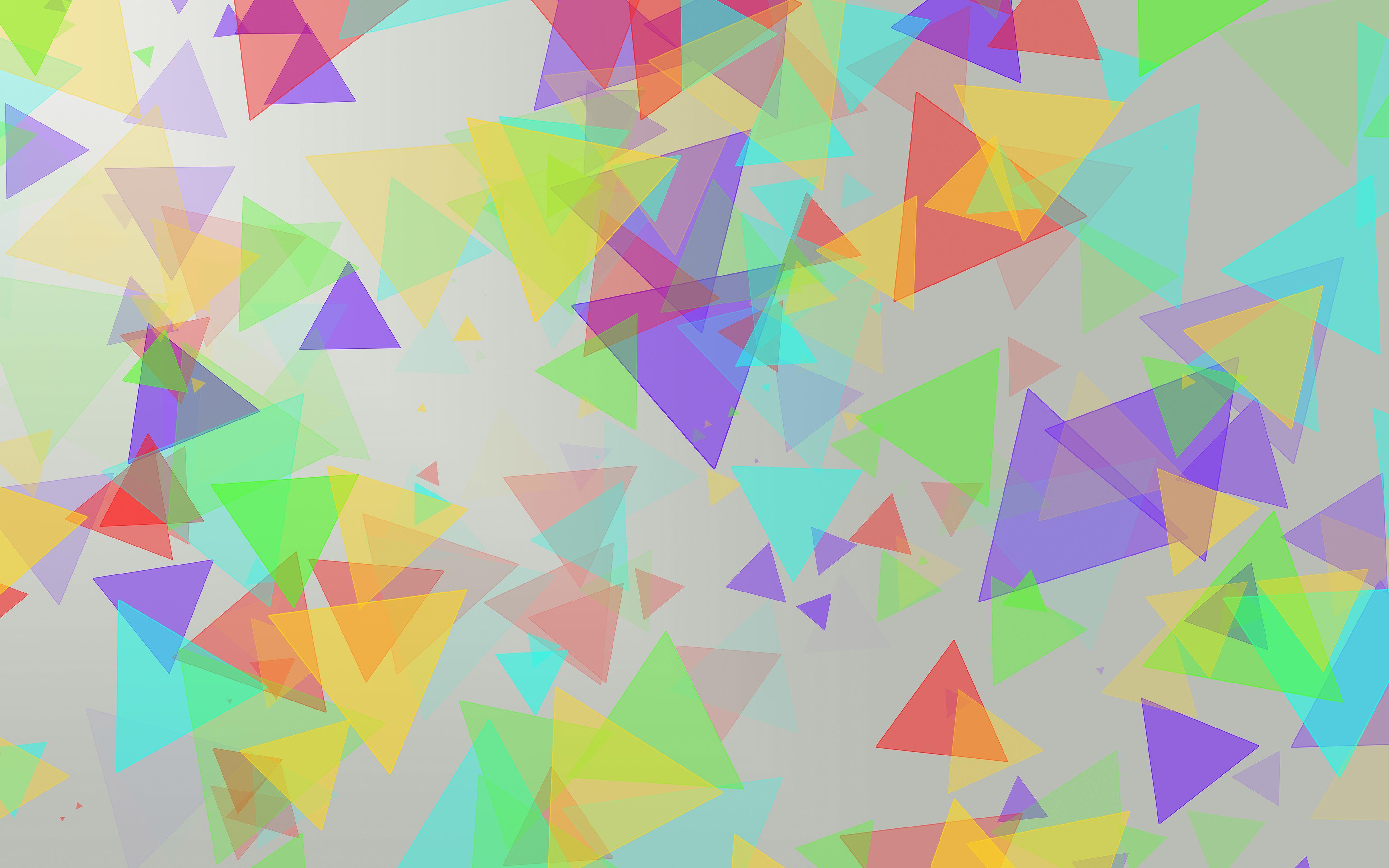 Colorful Triangles Wallpaper Free Colorful Triangles