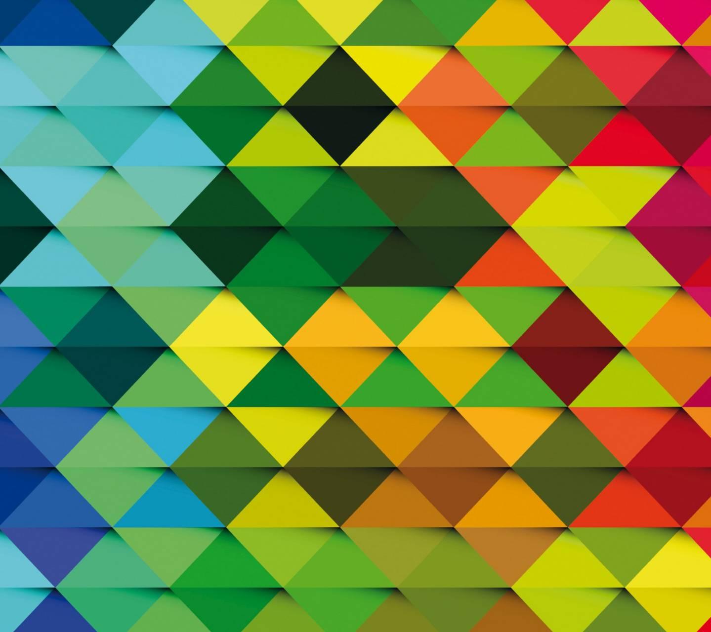 Colorful Triangle Wallpaper