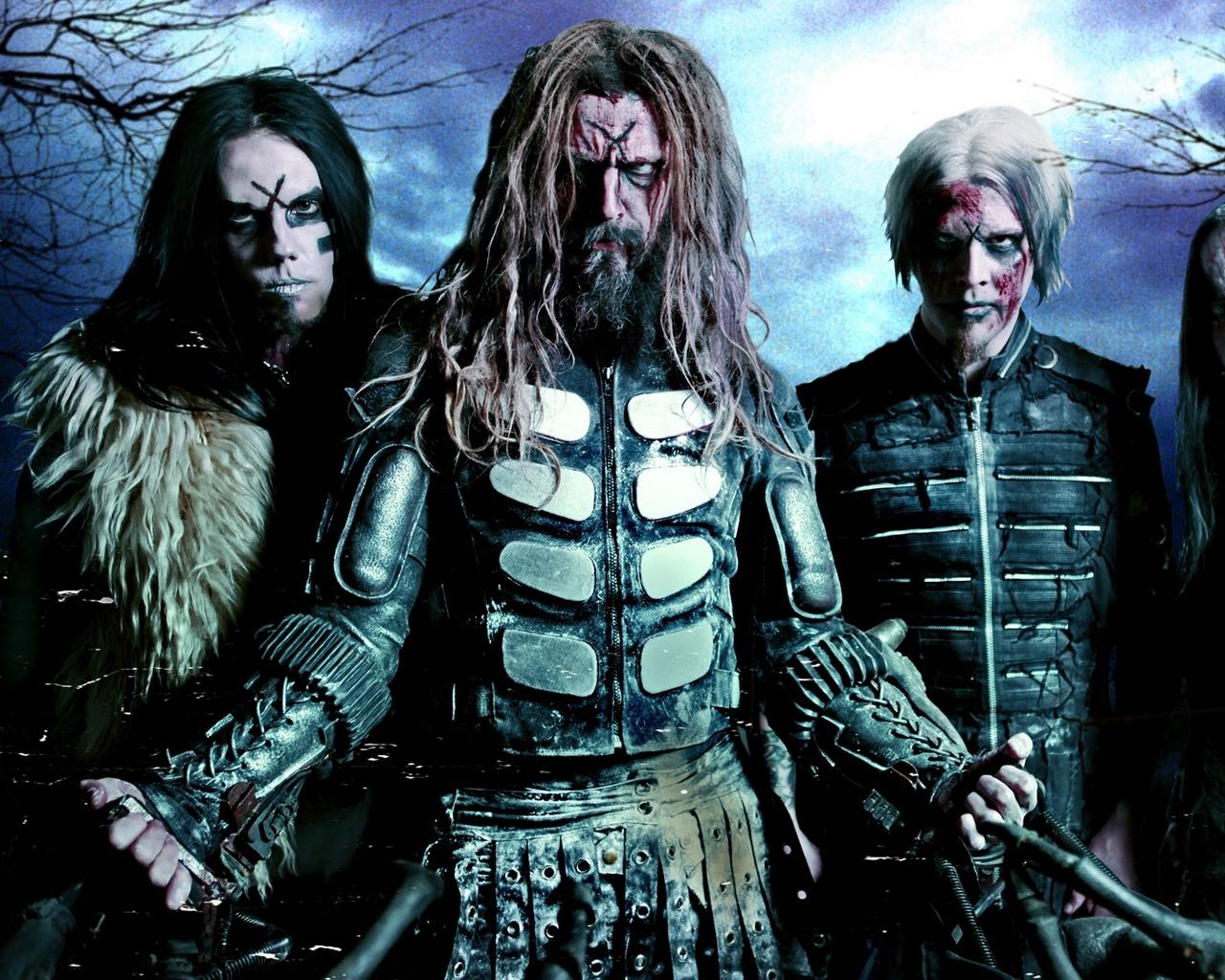 Download wallpaper 1280x1024 rob zombie, image, band