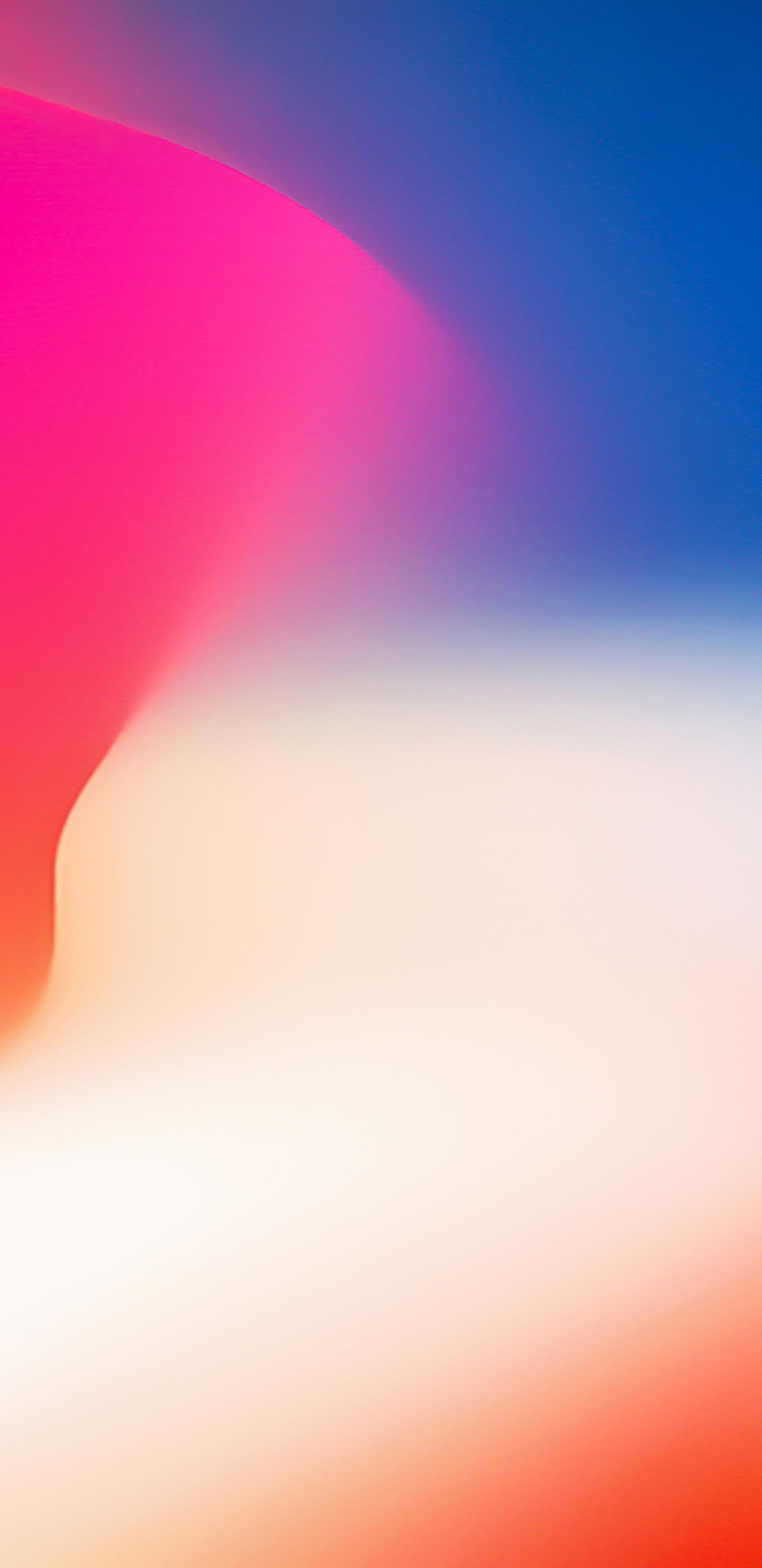 Download 1440x2960 wallpaper iphone x, stock, colorful gradient