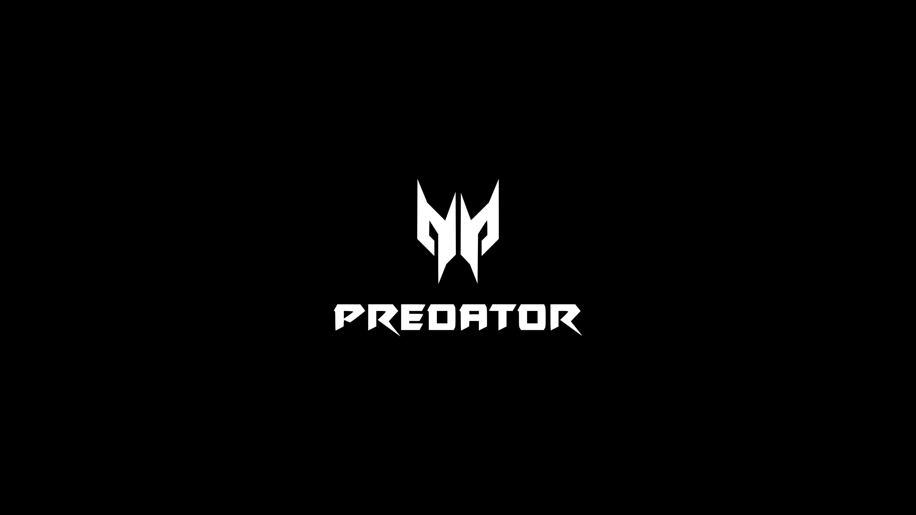 Acer, Predator, White, Logo, 3840x Wallpaper. Fotografi, Seni