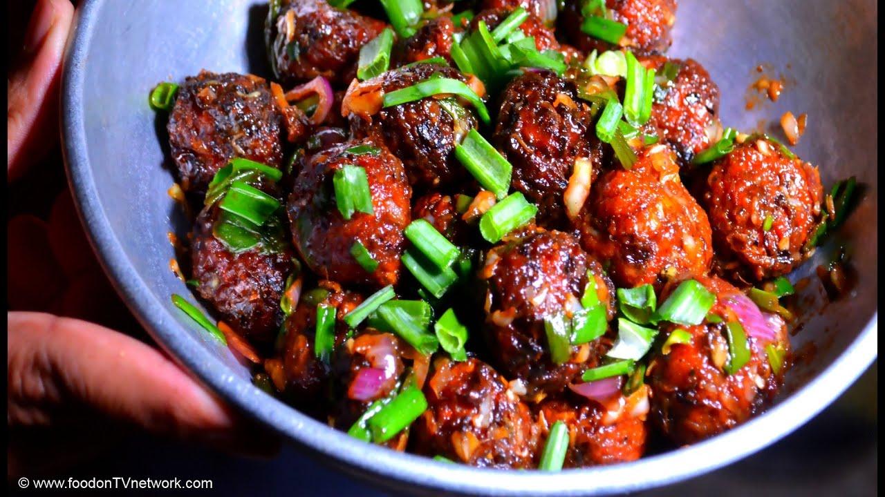 Veg Manchurian. Gobi Manchurian Recipe. Chinese Food. Chinese Cooking
