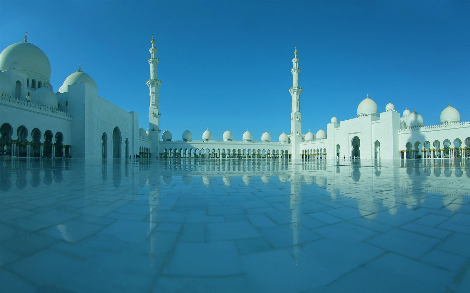 Wallpaper UAE, Abu Dhabi, Sheikh Zayed Grand mosque