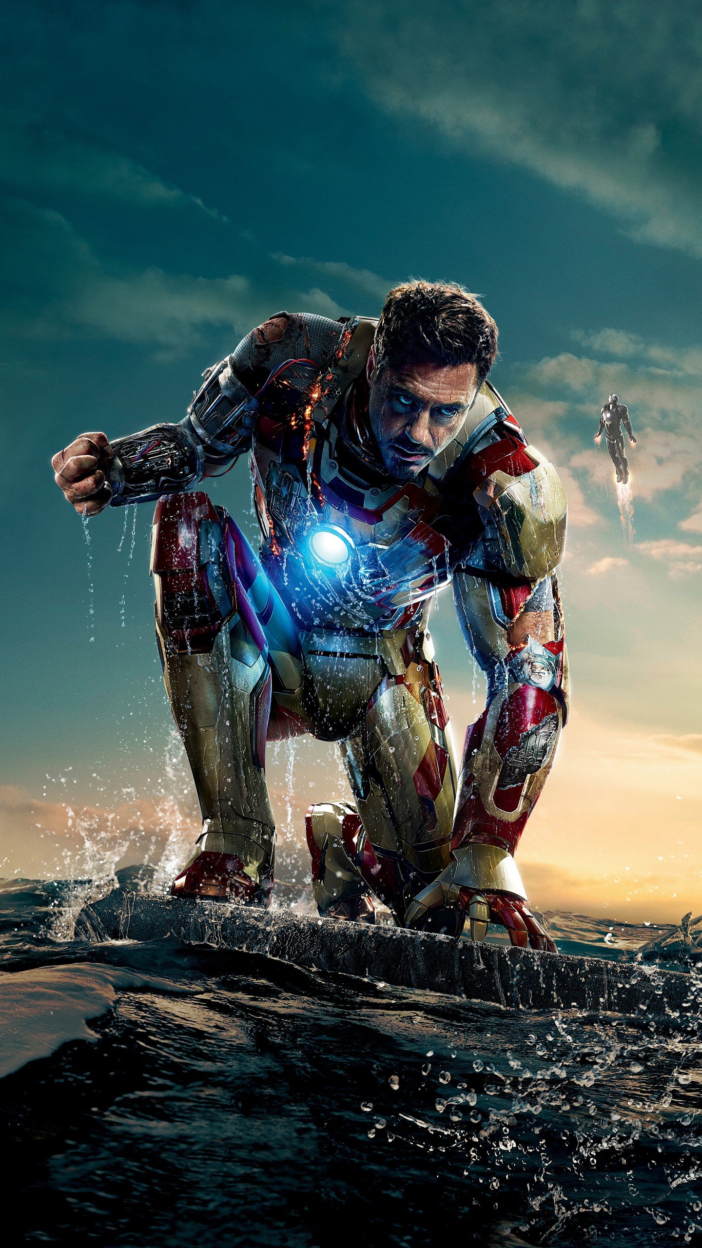 HD wallpaper: Iron Man 3D wallpaper, men, futuristic, power, black Color,  people | Wallpaper Flare