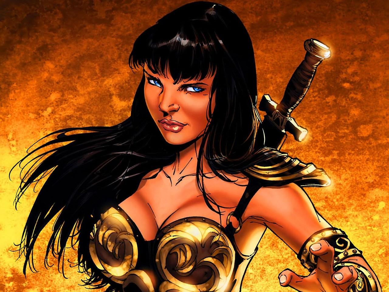 wallpaper image xena warrior princess. Comics. Tokkoro