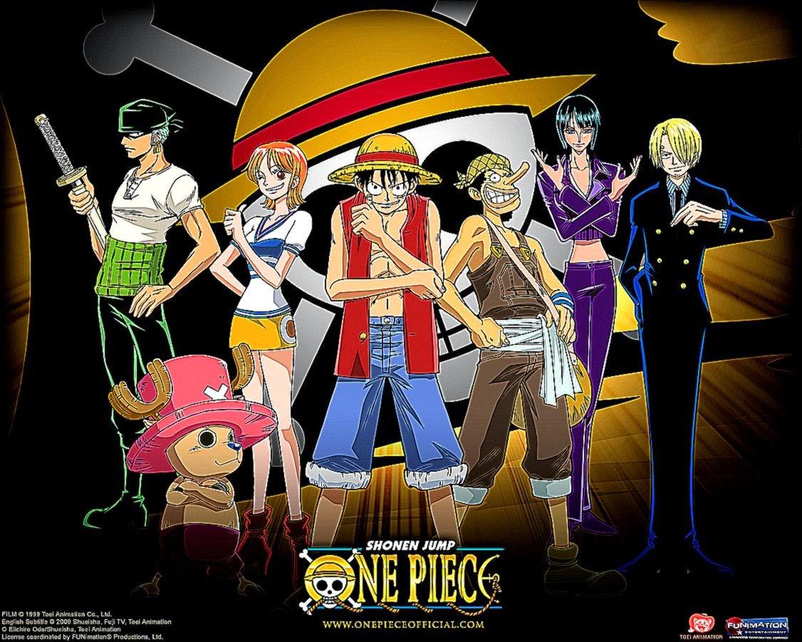One Piece Anime Art Wallpaper HD Desktop. Background