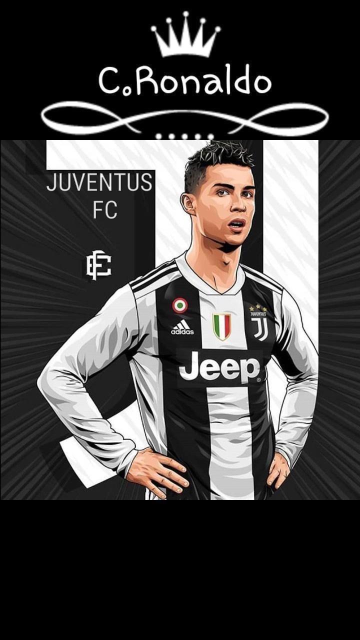 Cristiano Ronaldo In Juventus Wallpaper for Android