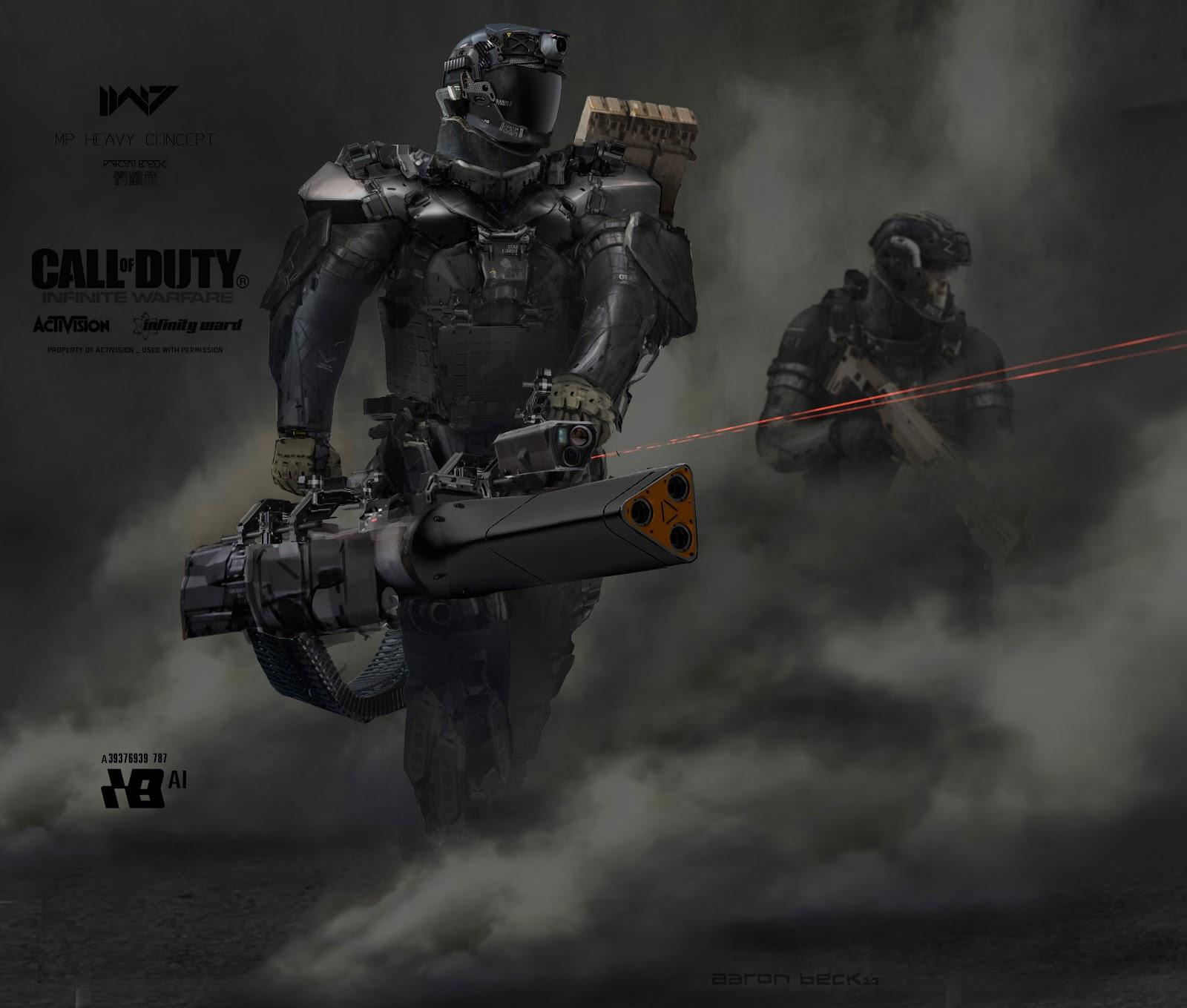 Call of Duty: Infinite Warfare Concept Art by Aaron Beck. Concept Art World