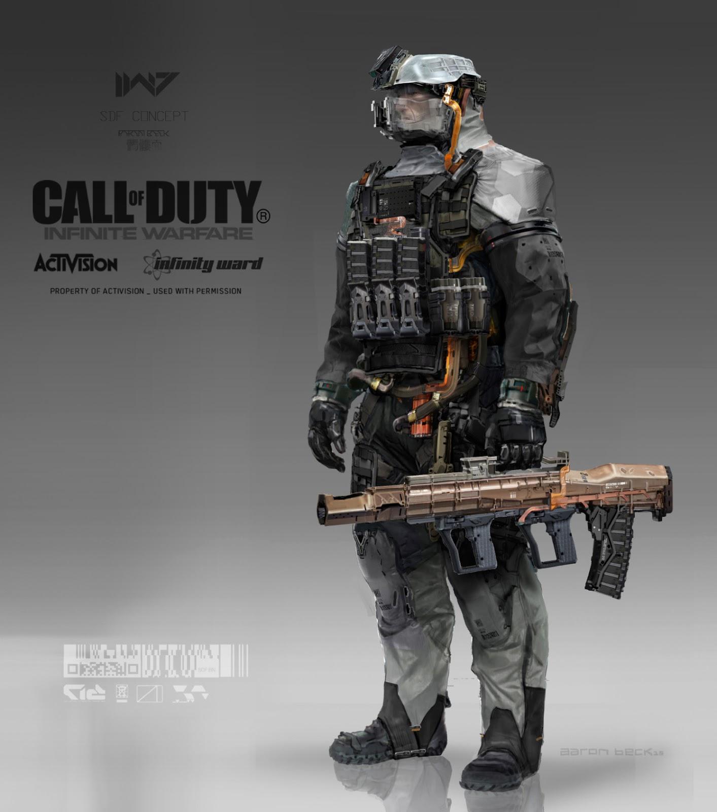 Call of Duty: Infinite Warfare Concept Art by Aaron Beck. Concept Art World