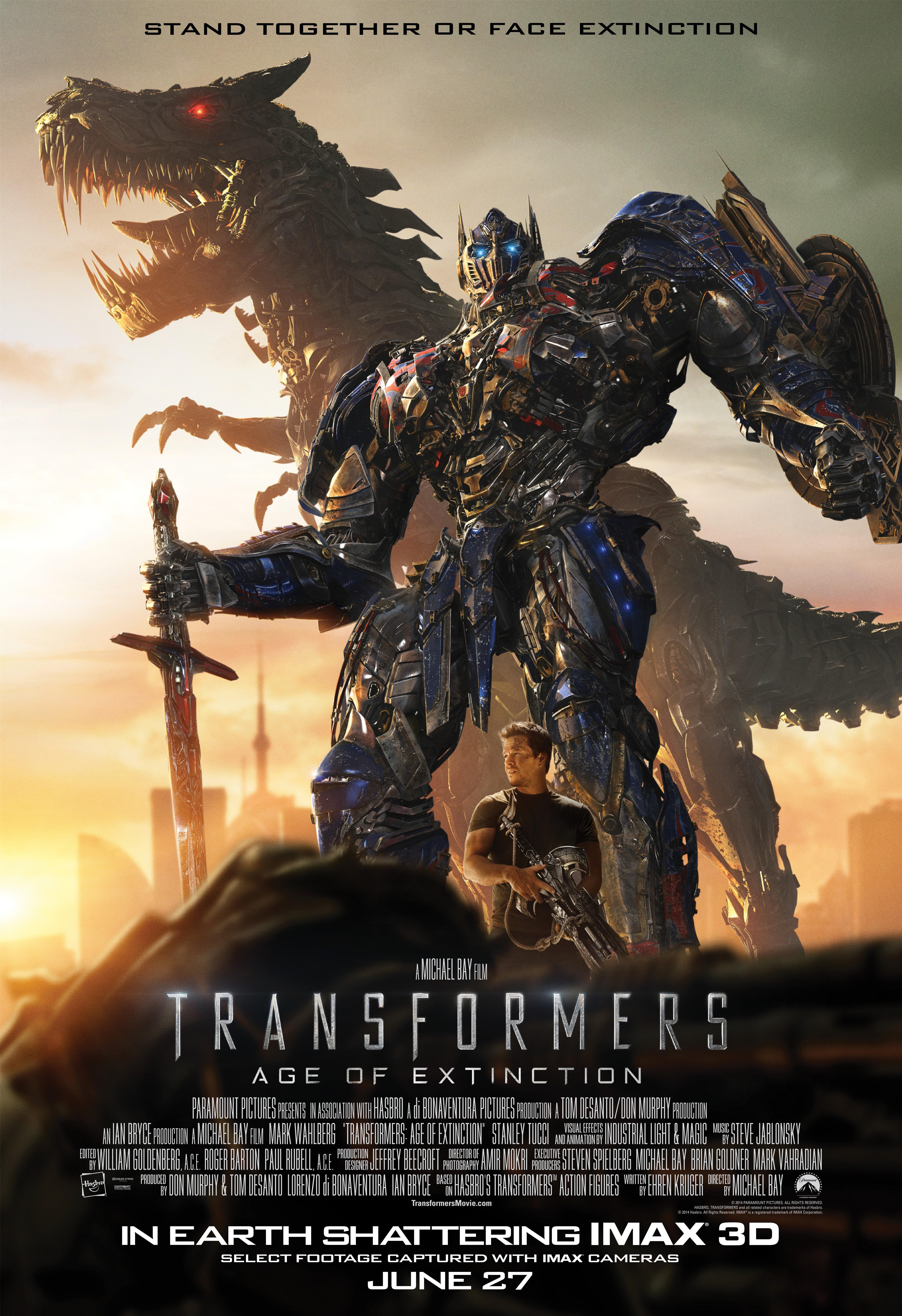 Transmorfers poster, Transformers: Age of Extinction, movies