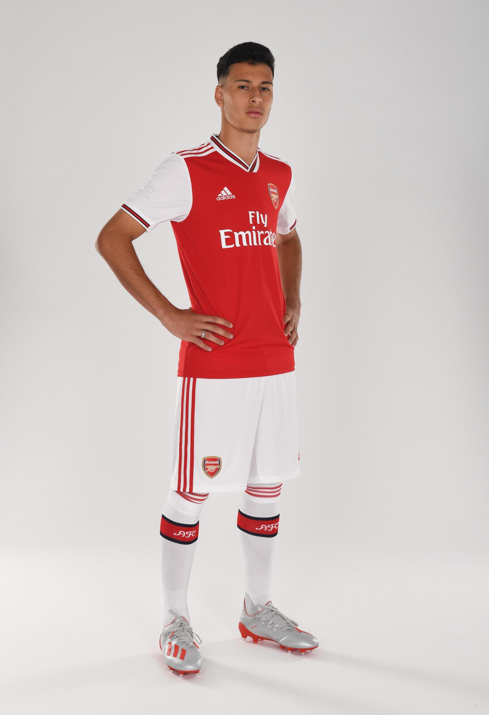Gabriel Martinelli in picture: Arsenal unveil summer