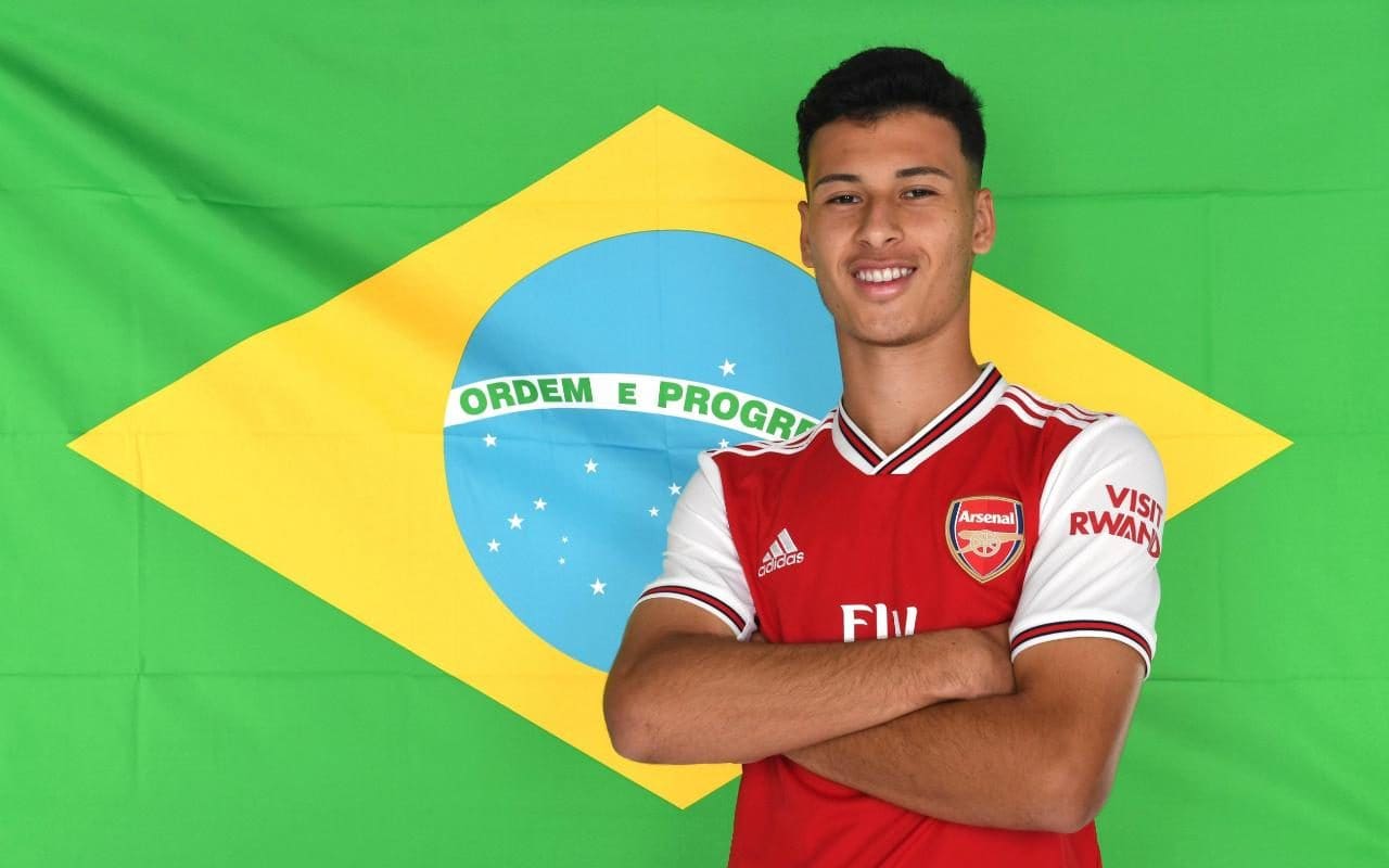 Arsenal confirm Brazilian teenager Gabriel Martinelli as