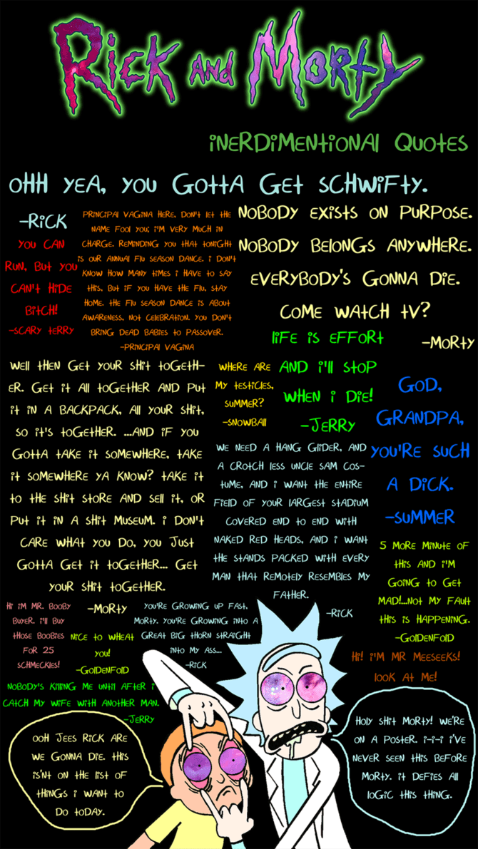 Rick And Morty Quotes Wallpapers Wallpaper Cave Rick And Morty Quotes Wallpapers Wallpaper Cave