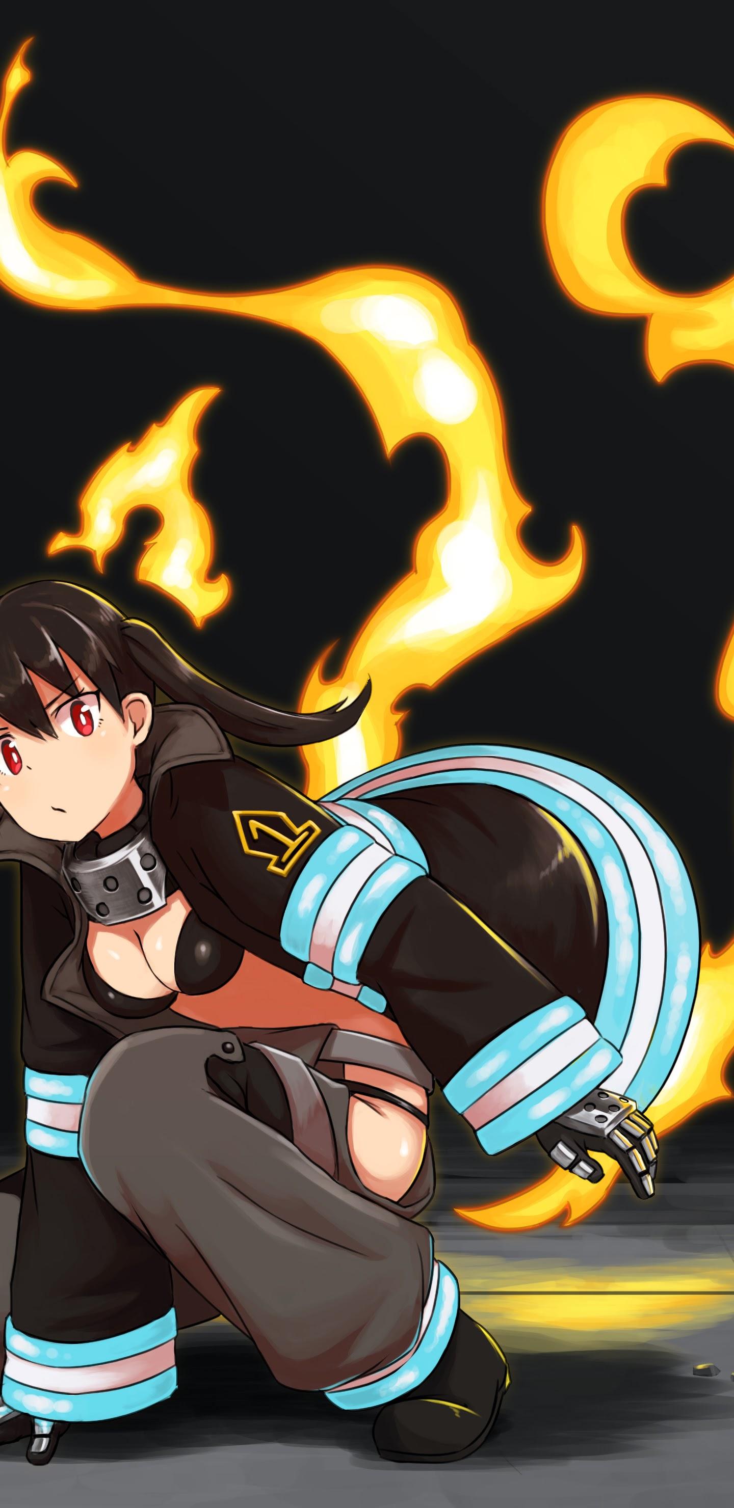 anime fire force wallpapers wallpaper cave on anime fire force wallpapers