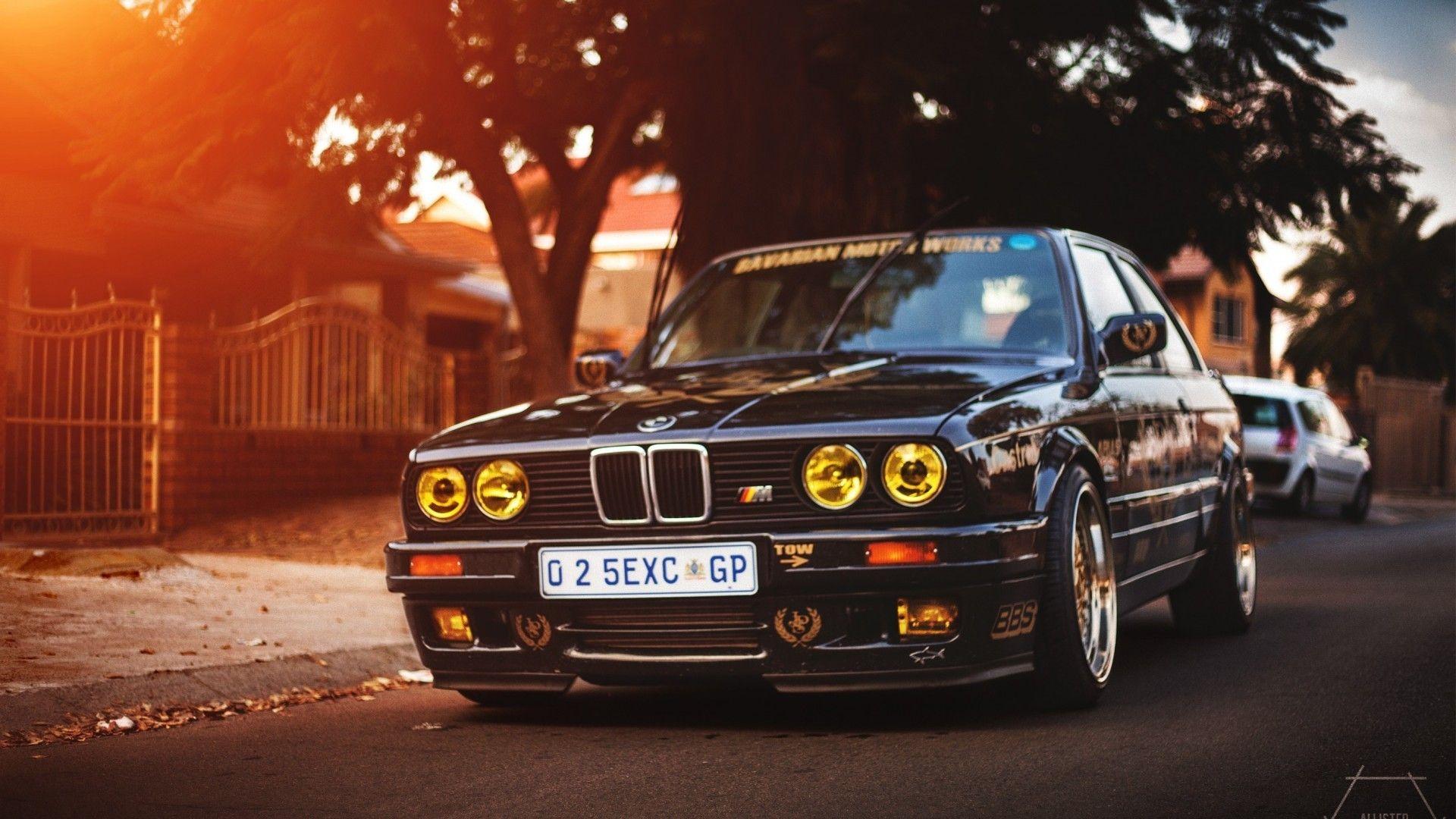 Bmw M3 E30 Black Desktop Wallpapers Wallpaper Cave