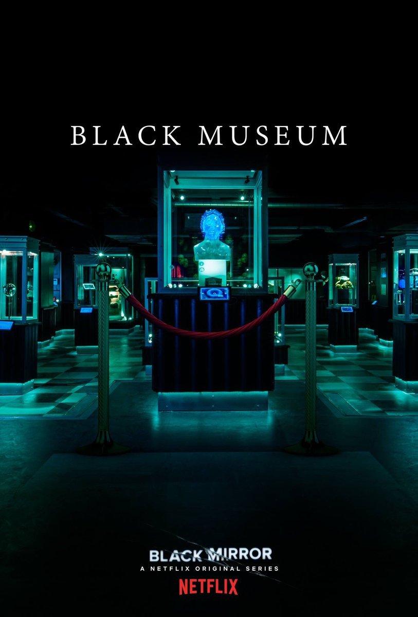 Black Mirror Season 4 Black Museum Episode Poster