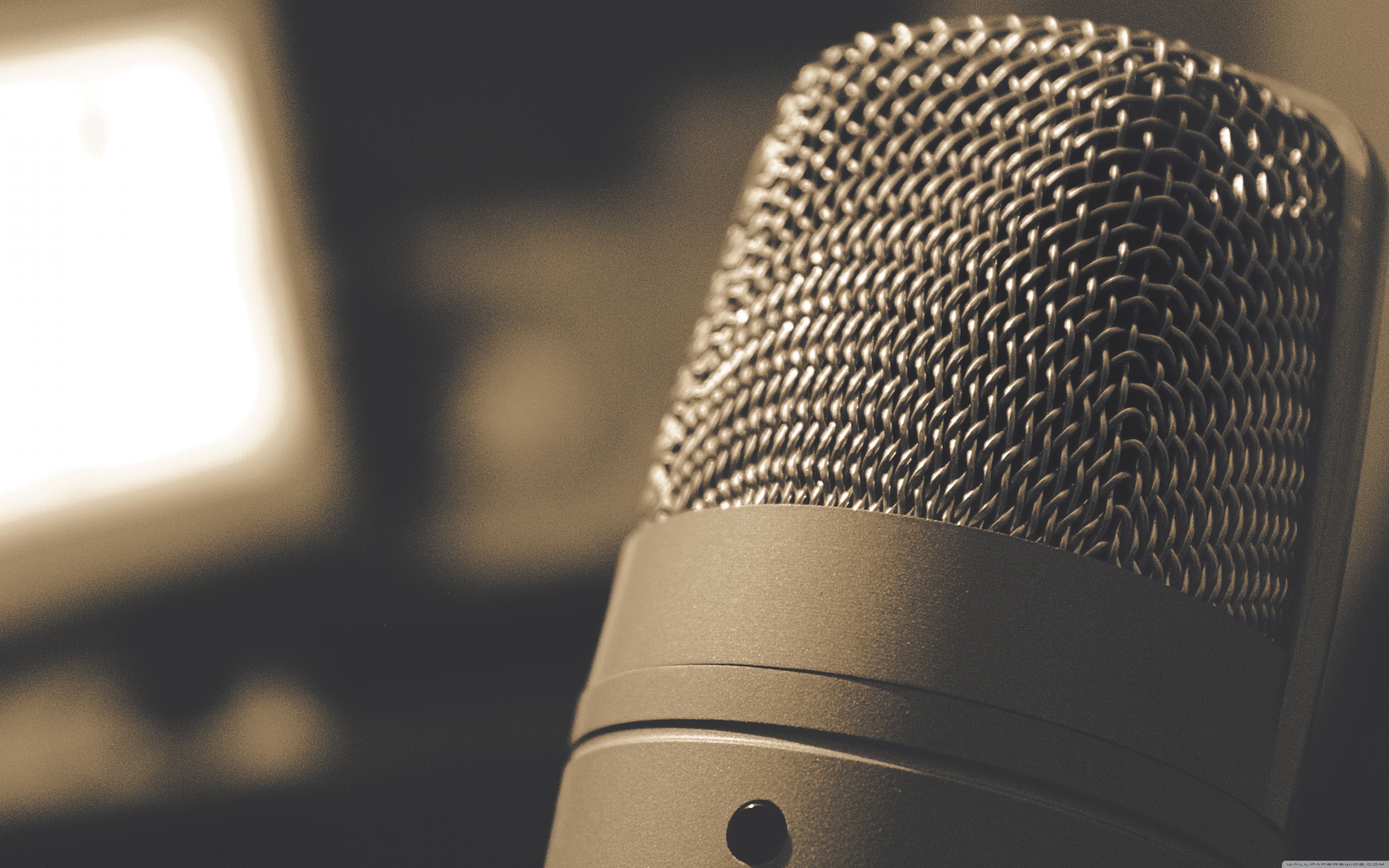 Microphone Wallpaper Free Microphone Background