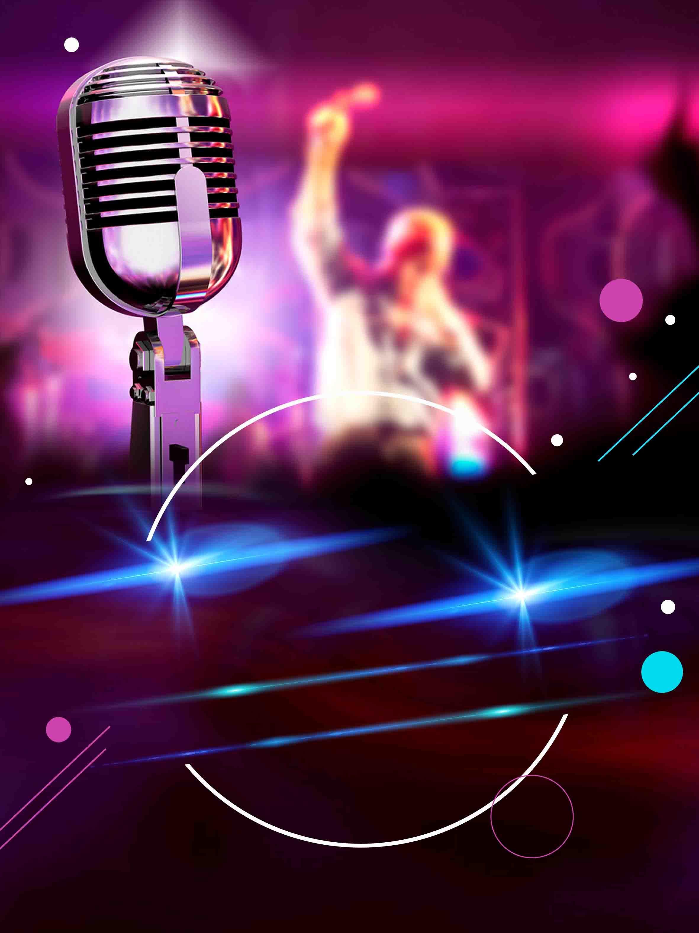 A Cool Red Bar Karaoke Party Corporate Events Microphone
