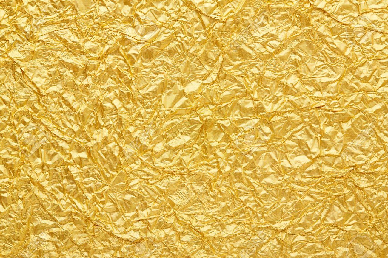 Foil Wallpaper. Gold Foil