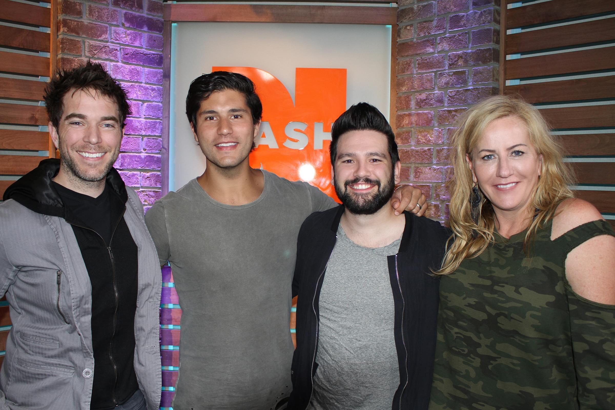 Dan + Shay stopped into Ty, Kelly & Chuck this morning, just