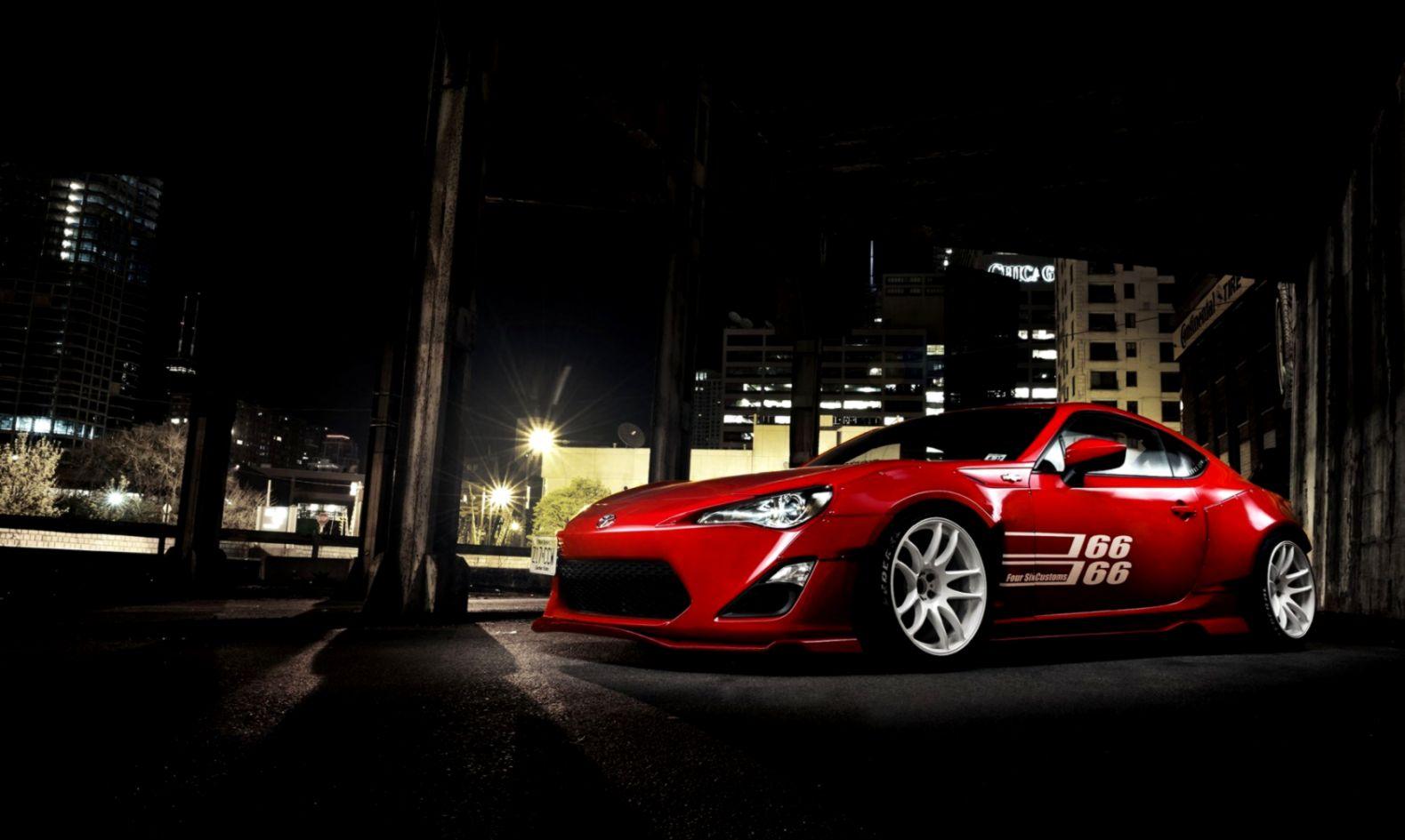 Toyota 86 White Car Wallpaper HD