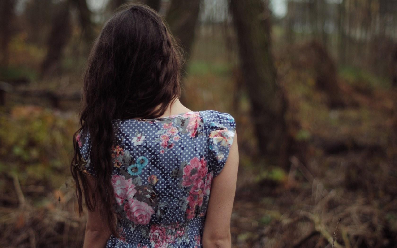 Girl Dress Forest