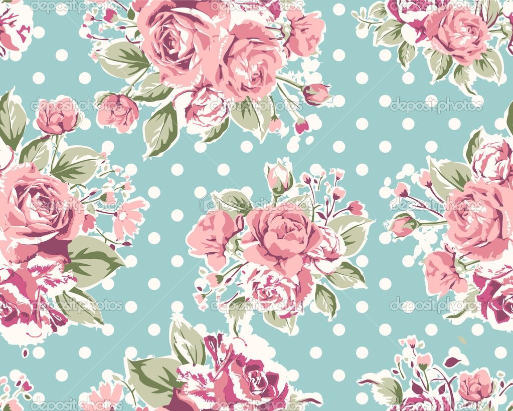 Vintage Floral Desktop Wallpaper Hq Picture