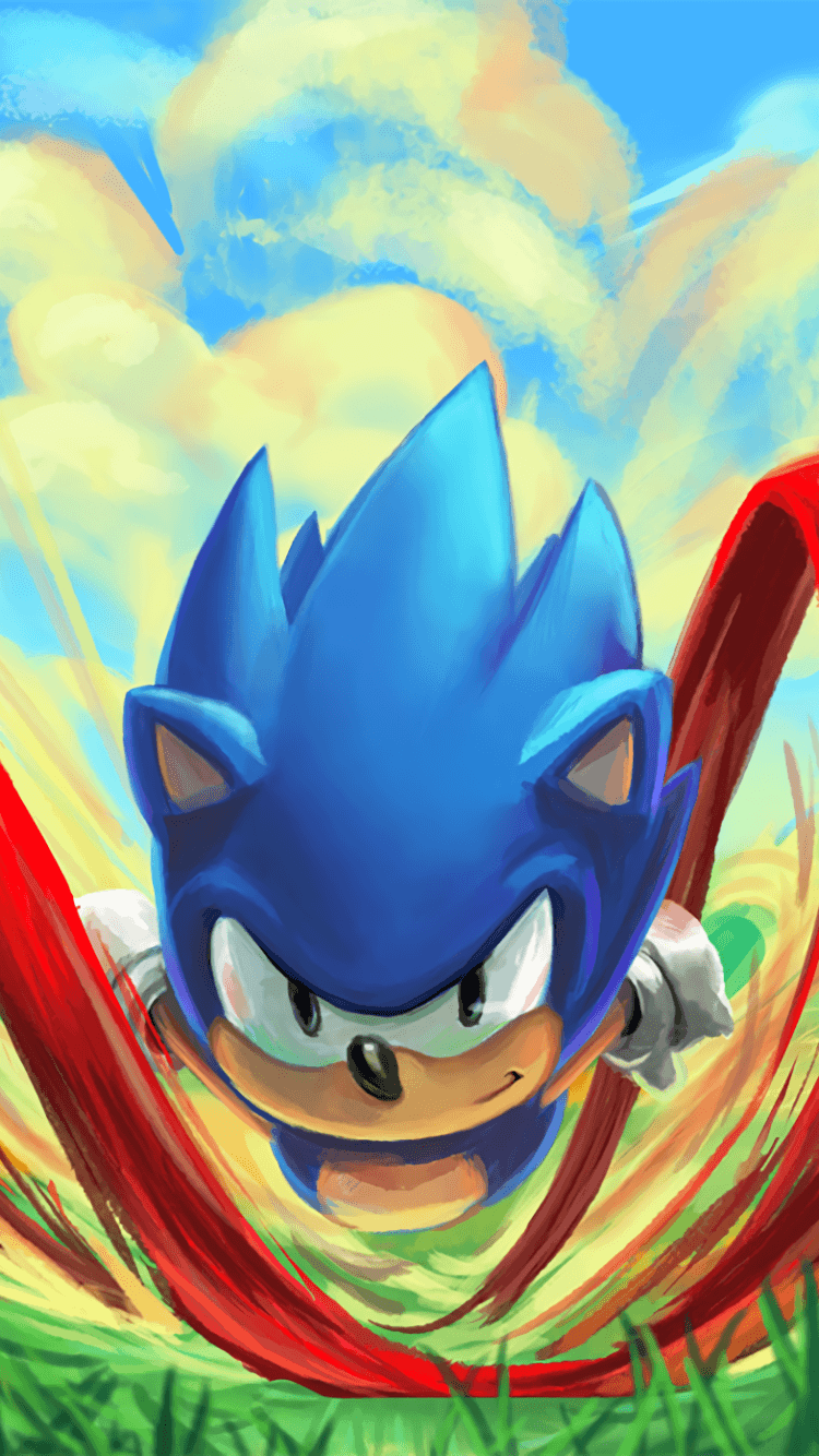 Sonic the Hedgehog iPhone Wallpaper Free Sonic