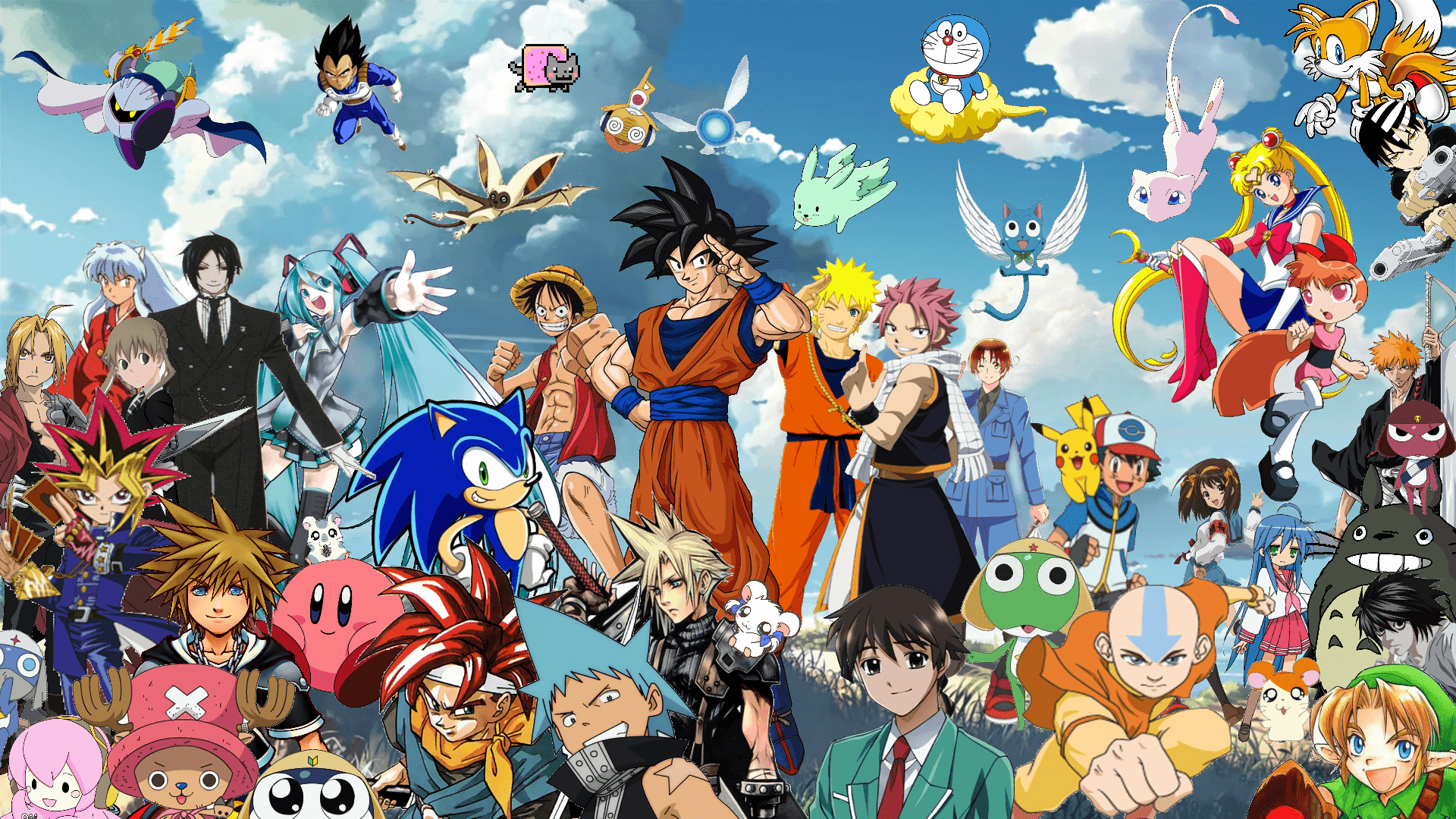 1000+ Anime Crossover HD Wallpapers and Backgrounds