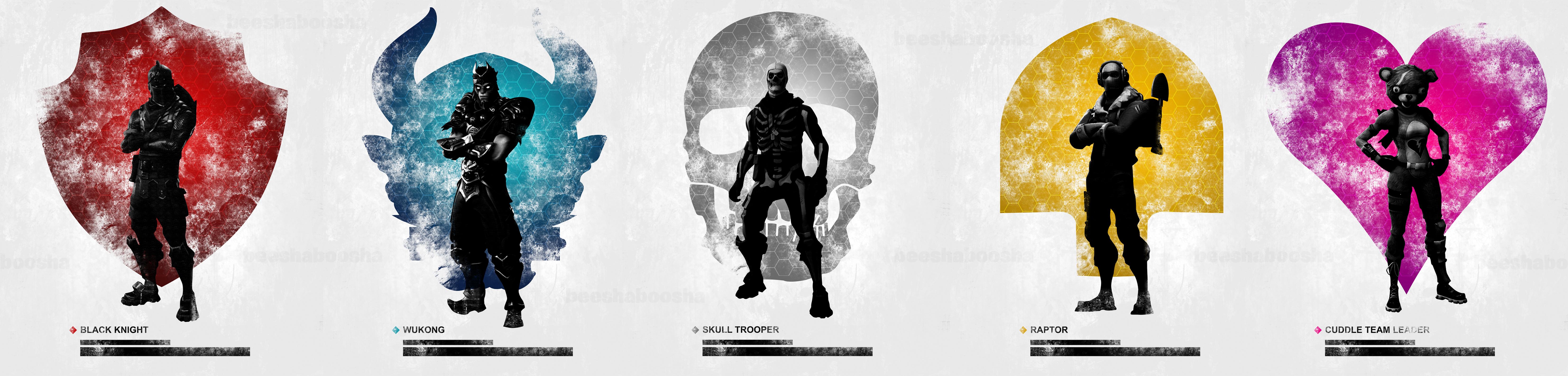 Skull Trooper Fortnite Skin Wallpaper Free Skull