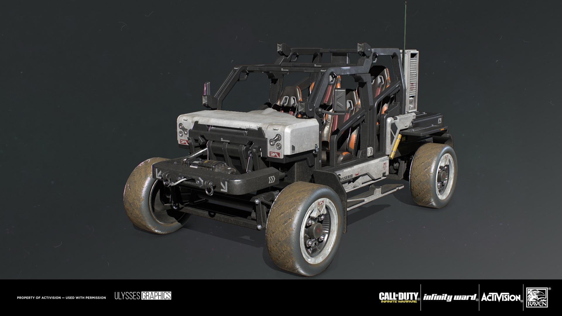 In Game Vehicles For Call Of Duty: Infinite