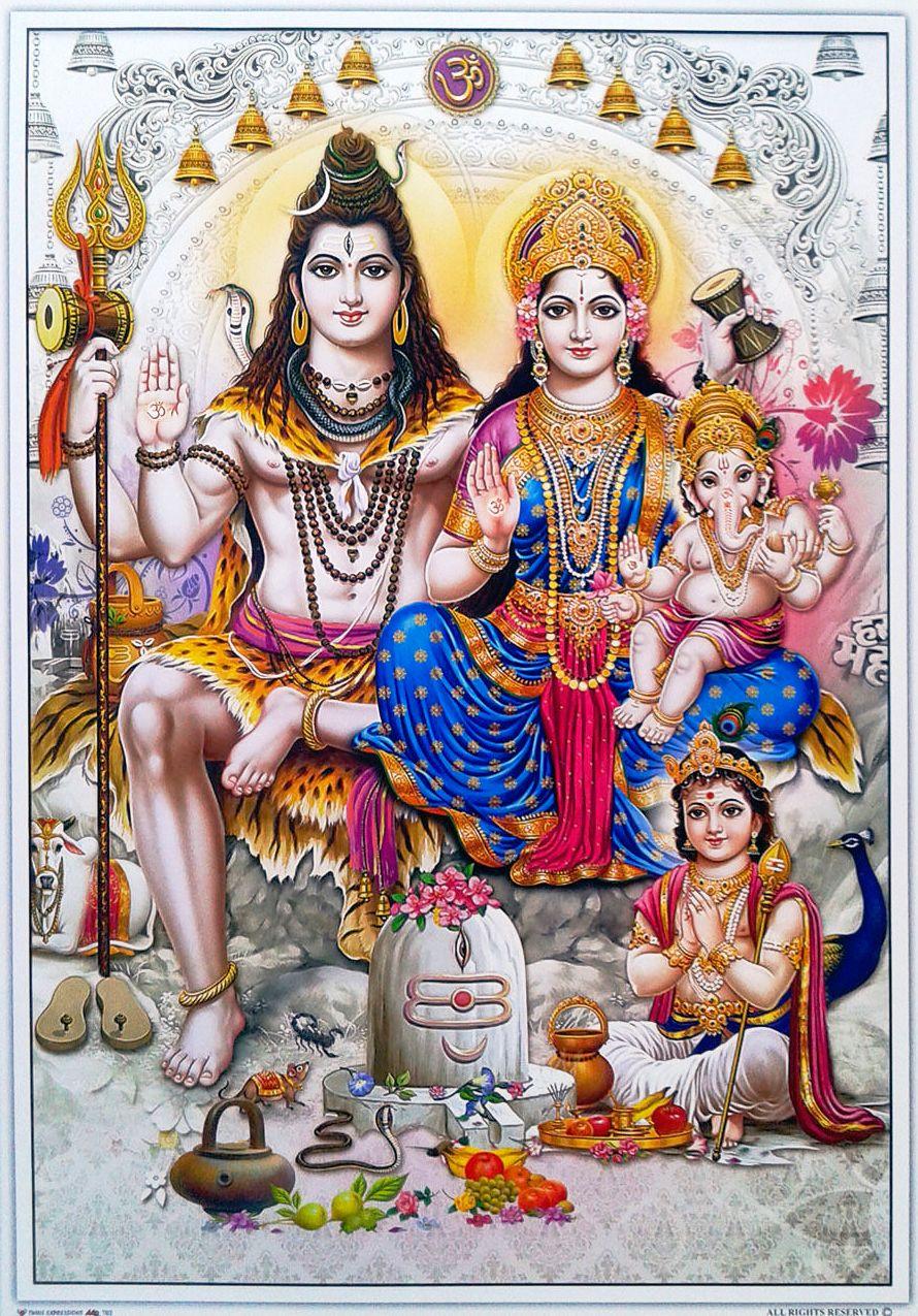 Shiva Family Image Collection 1