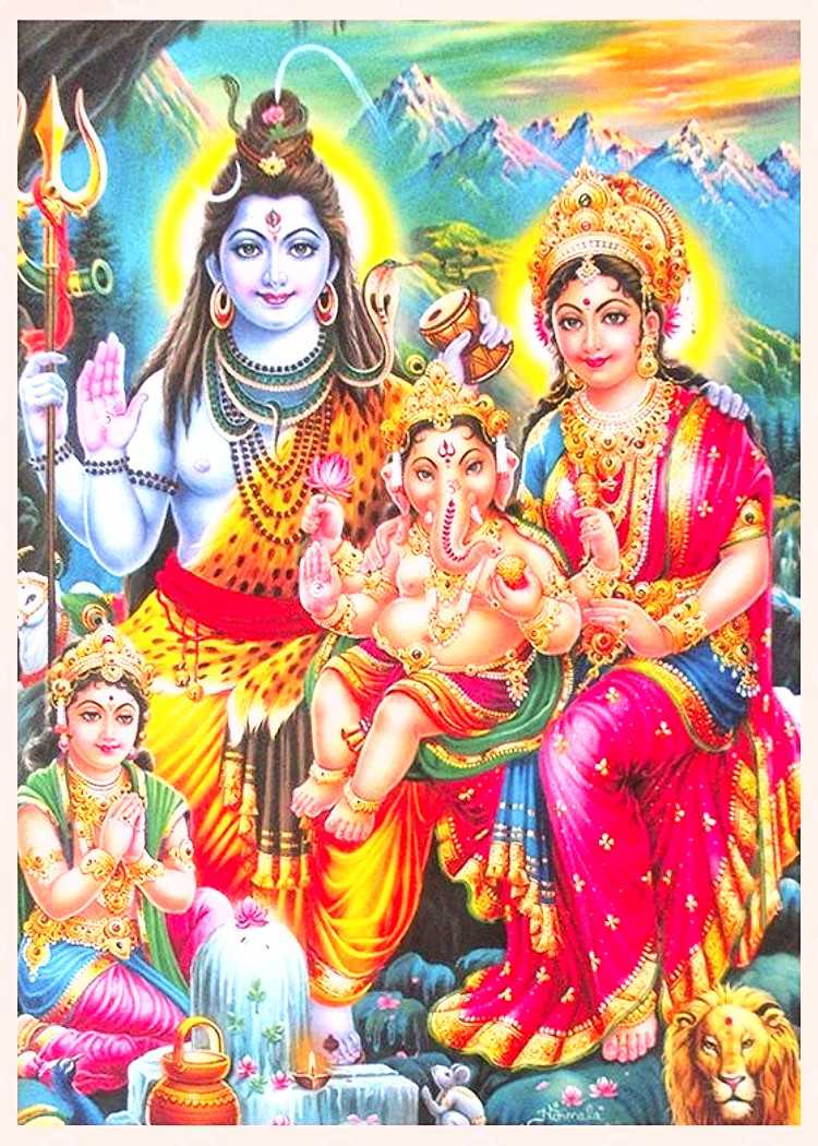 hindu god shiva family