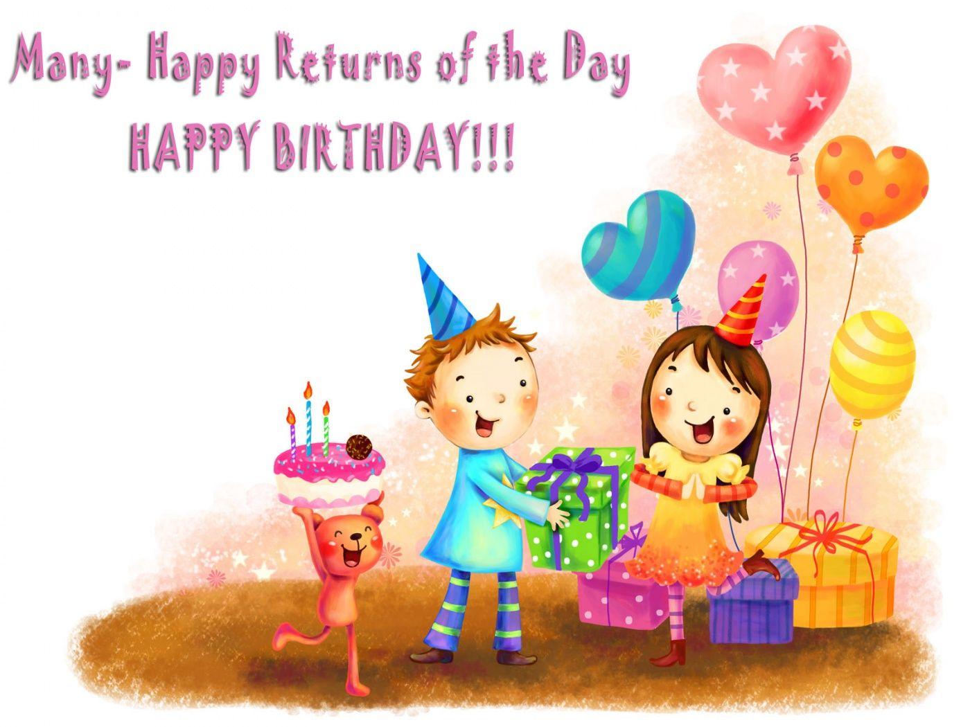 happy birthday sister greeting cards HD wishes wallpaper free Fine HD Wallpaper. Happy birthday wallpaper, Birthday wishes for kids, Birthday wishes and image