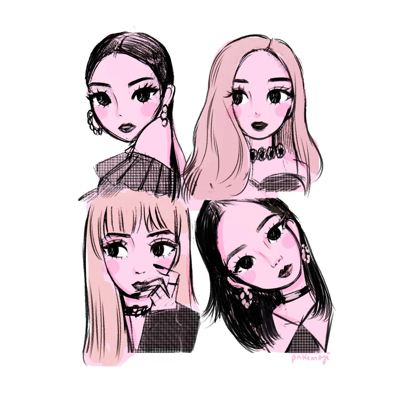 How To Draw Blackpink Draw So Cute