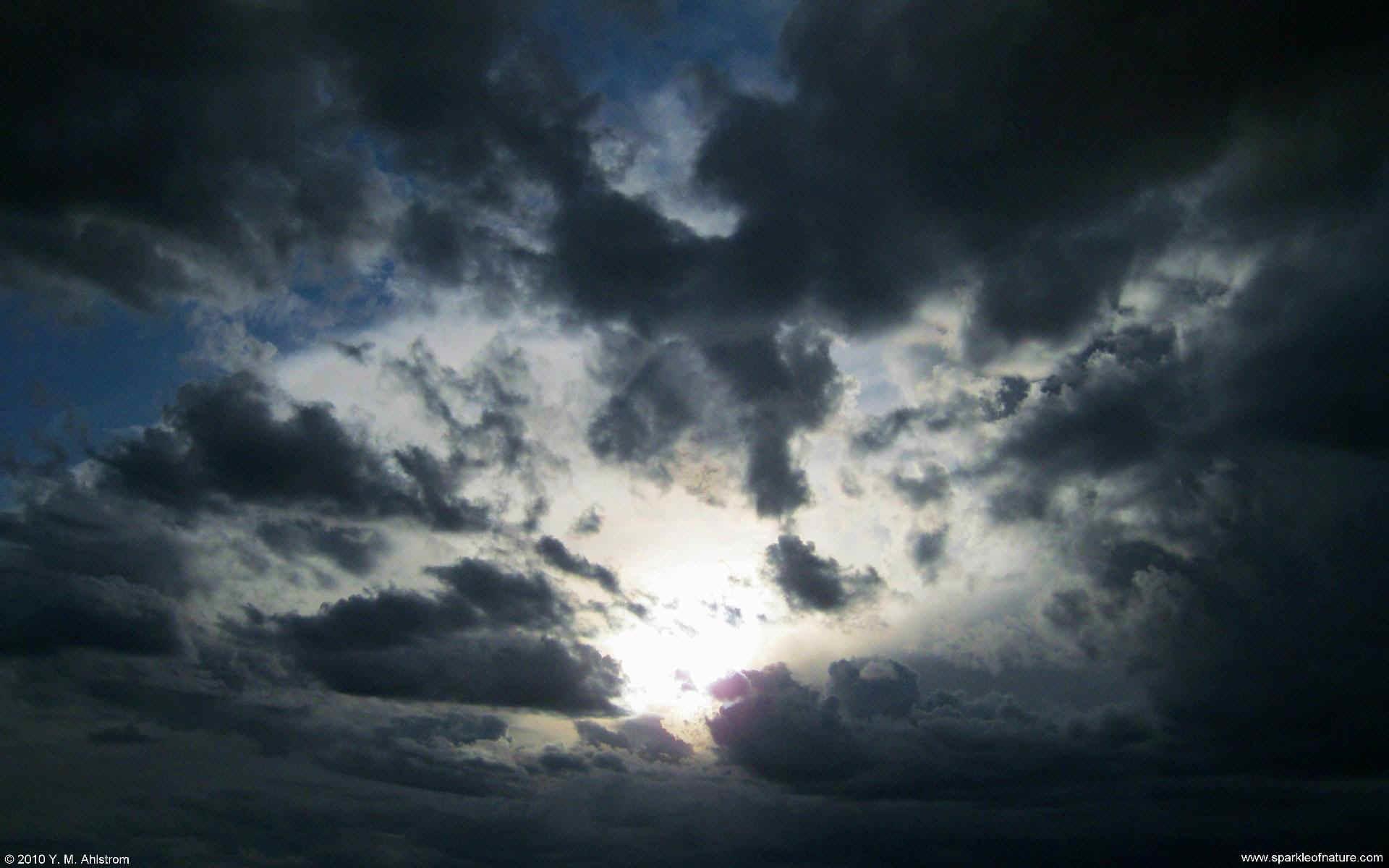 Stormy Skies Wallpaper