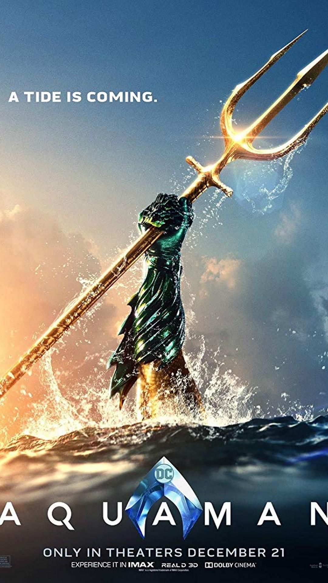 Aquaman iPhone 8 Wallpaper Movie Poster Wallpaper HD