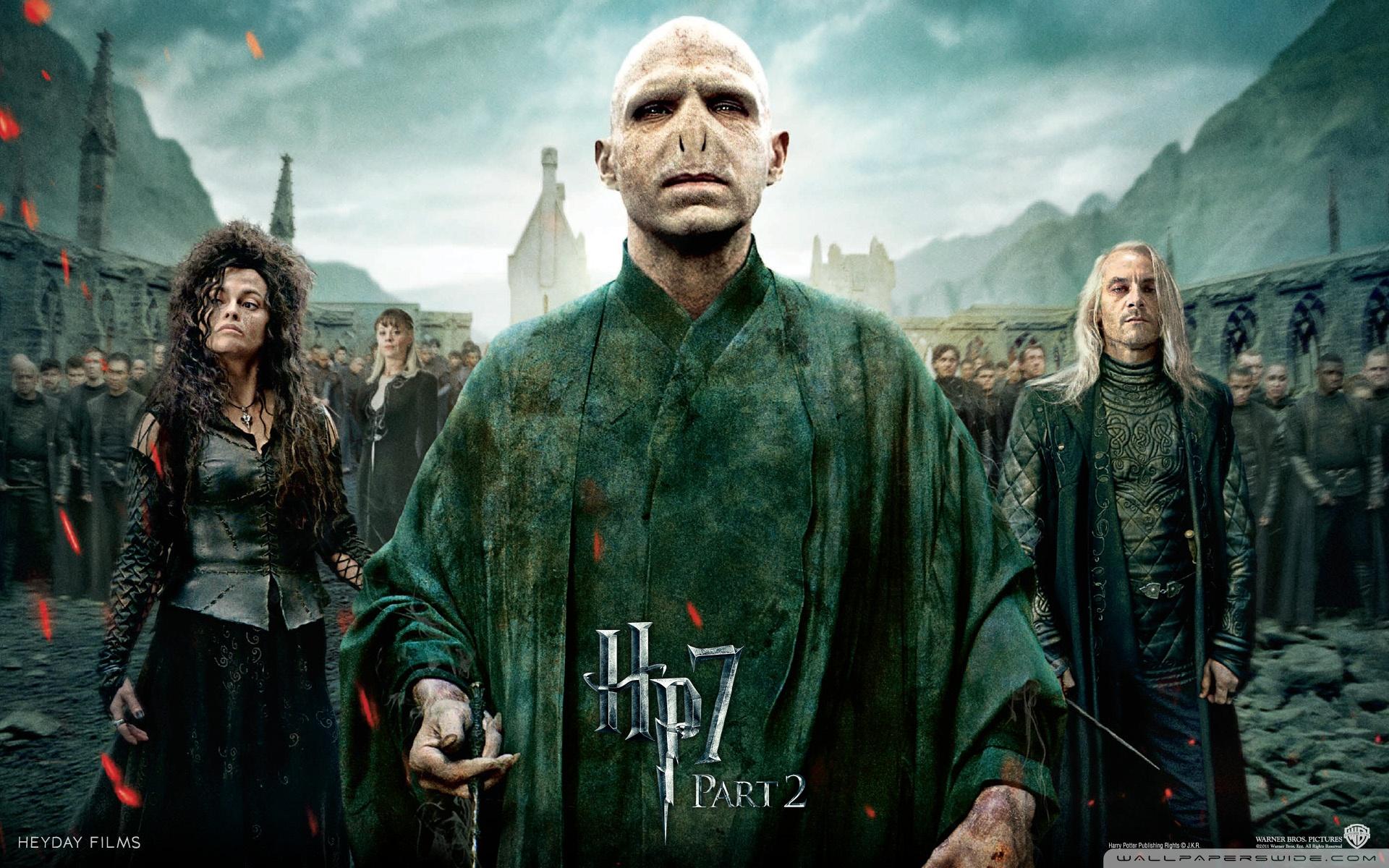 Harry Potter And The Deathly Hallows Part 2 Villains Ultra HD Desktop Background Wallpaper for