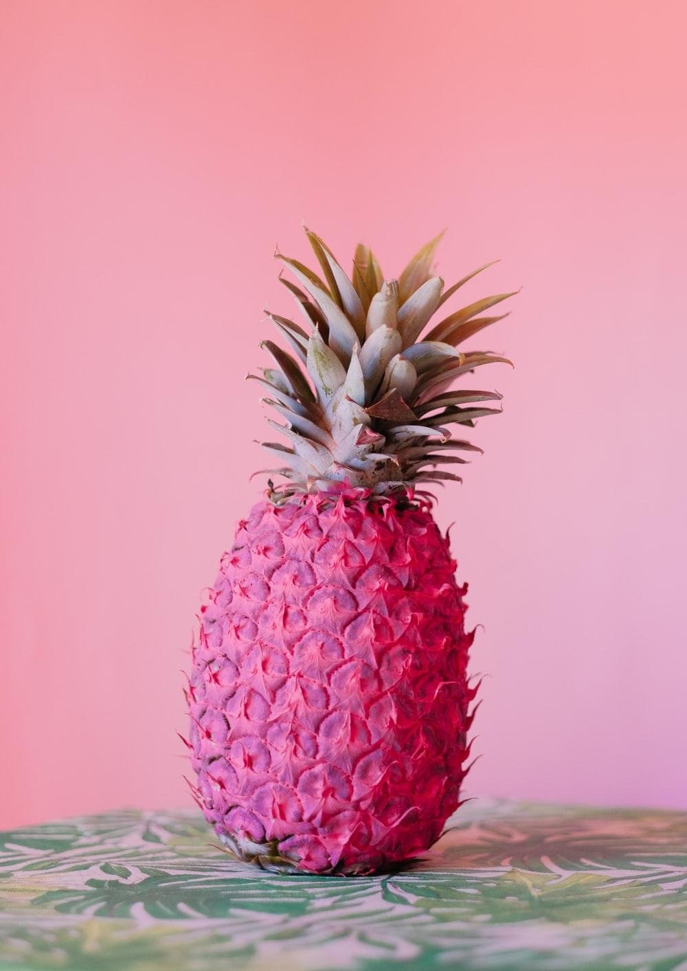 pink pineapple photo