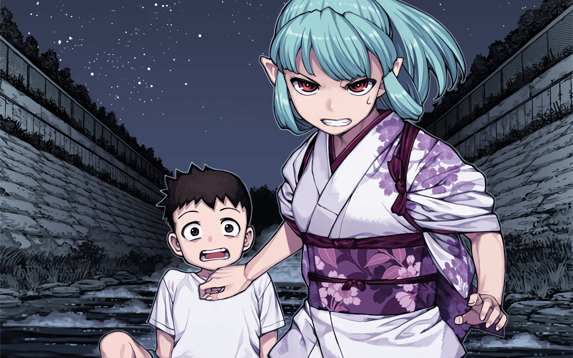 Tsugumomo HD Wallpaper