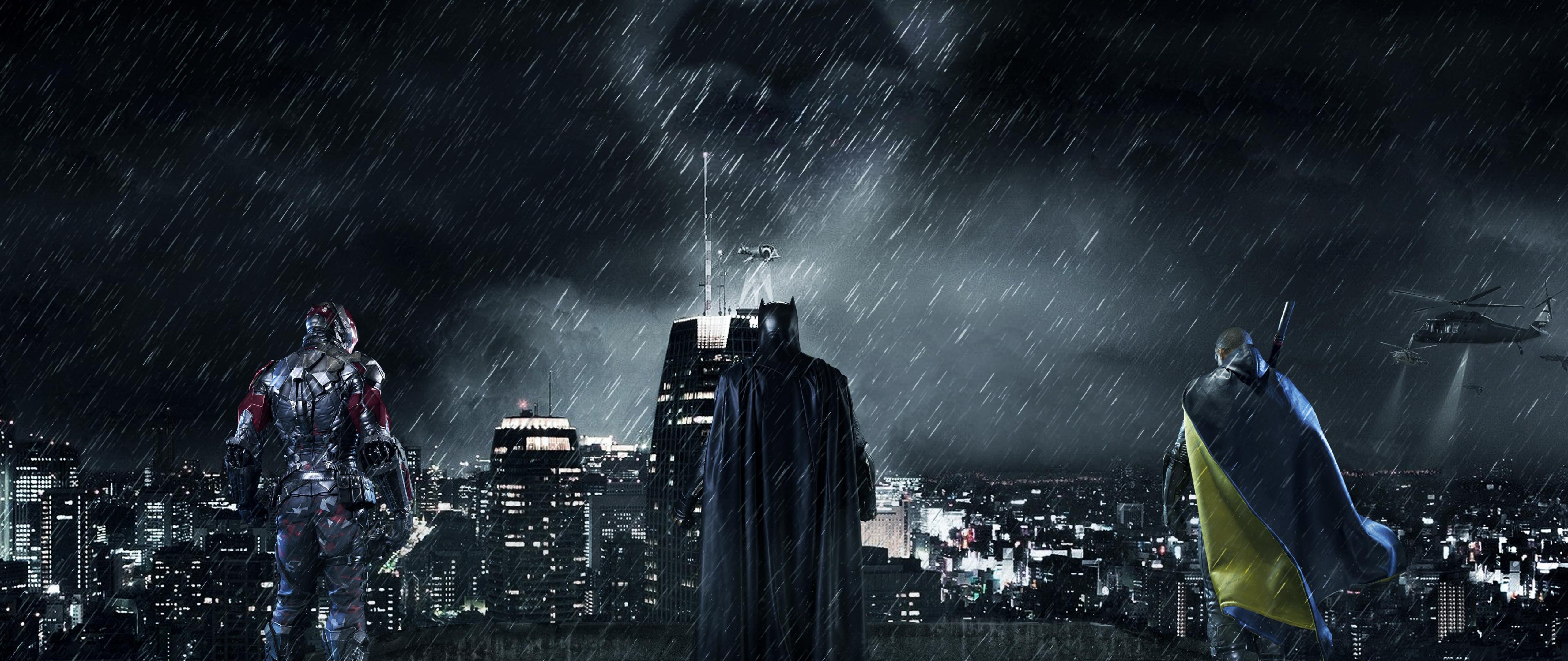 Free Download Gotham City Batman HD Wallpaper for Desktop