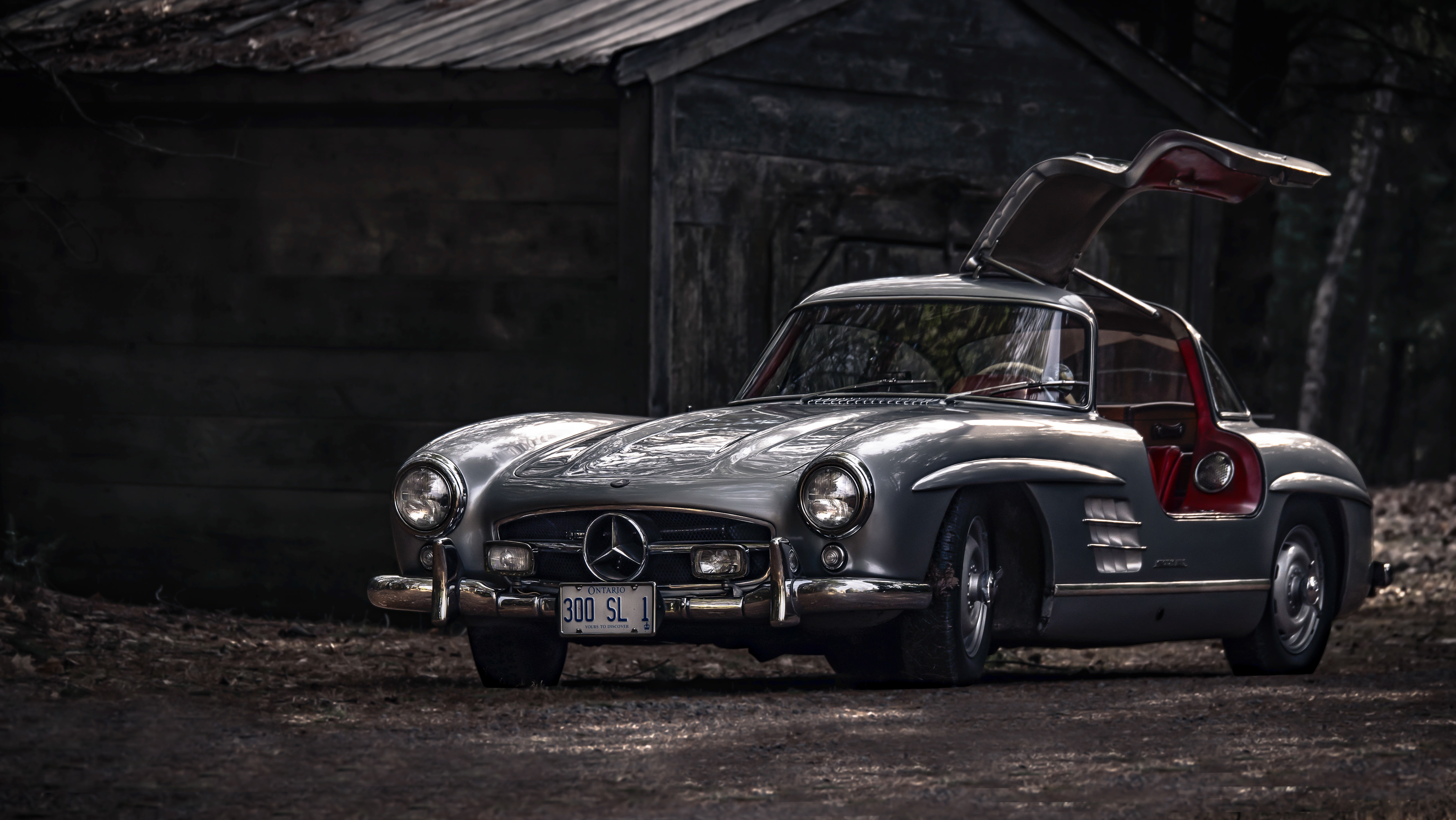 mercedes classic wallpaper 4k